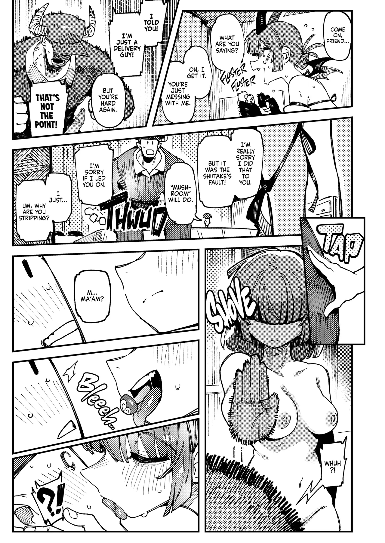 What Happened After My Place Got So Humid It Grew Magic Mushrooms And I Ate Them And Got Super Horny! page 38