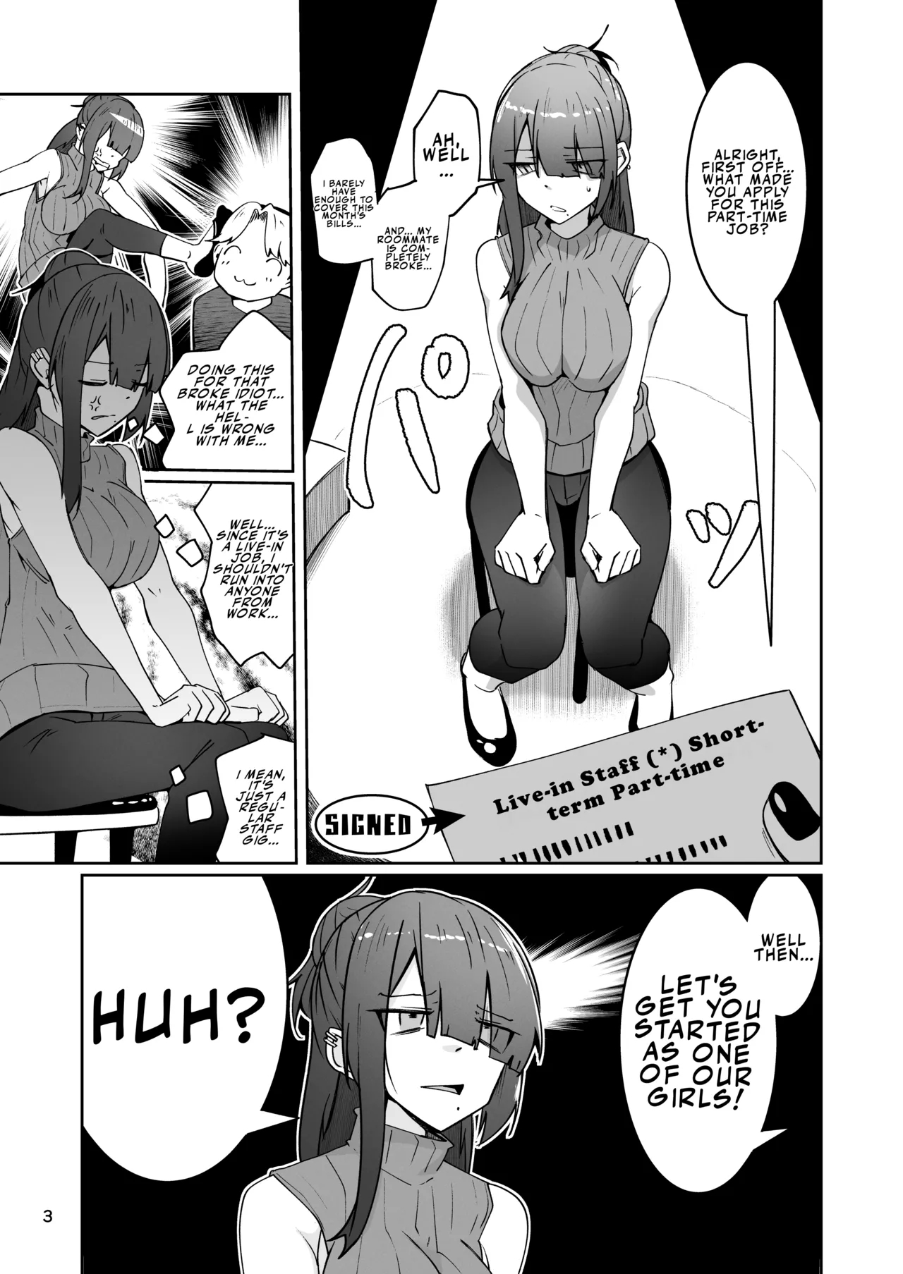 Why Is My Part-time Coworker A Sex Worker!? page 3