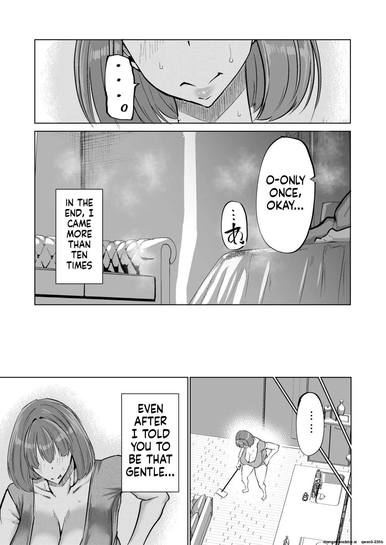 Won't You Jerk Off My Son's Cock? ~a Mother Whose Masturbation-monkey Son's Sexual Needs Became Way Too Much Trouble Asks Her Mom Friend For Handjob Advice~ page 104