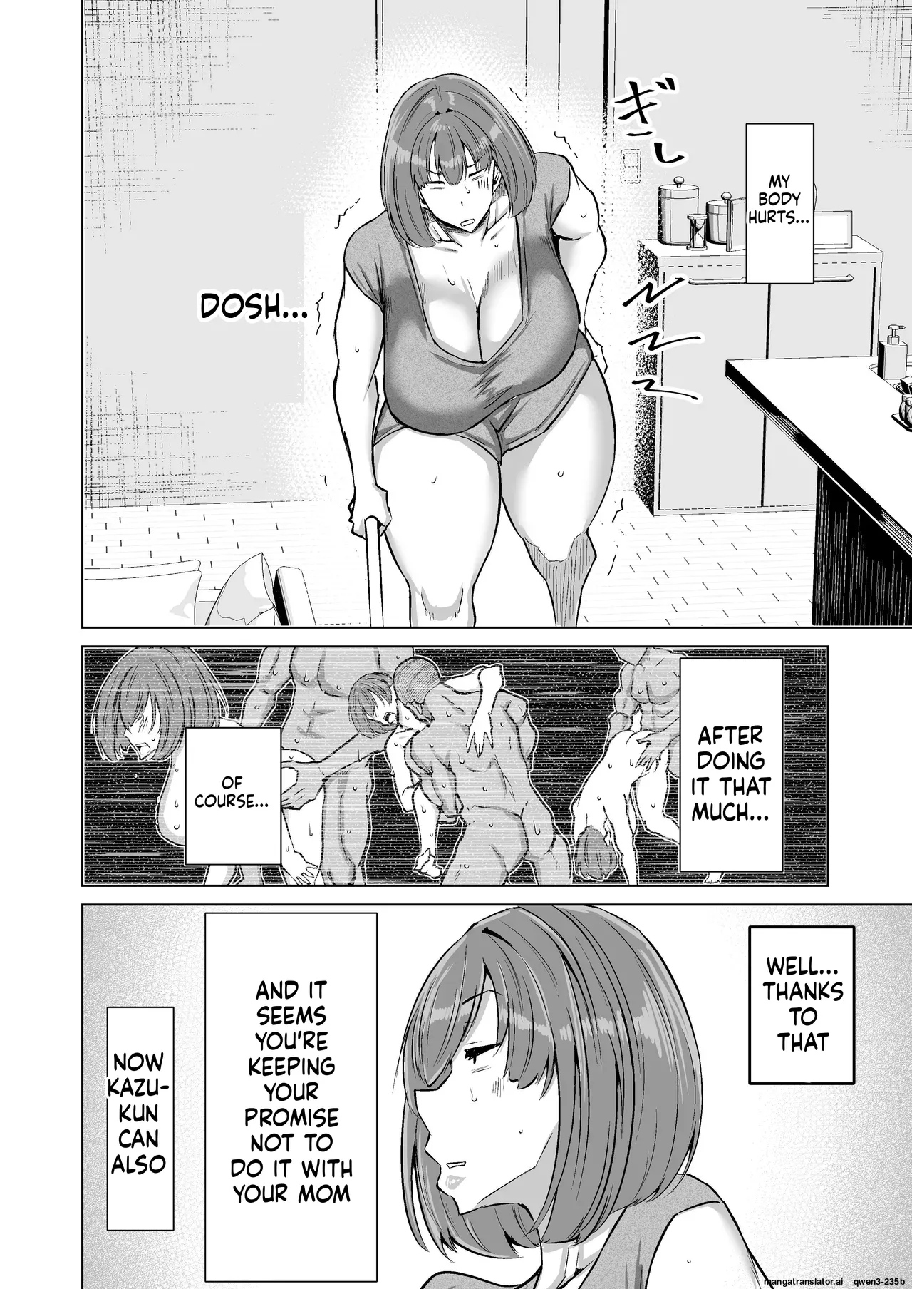Won't You Jerk Off My Son's Cock? ~a Mother Whose Masturbation-monkey Son's Sexual Needs Became Way Too Much Trouble Asks Her Mom Friend For Handjob Advice~ page 105