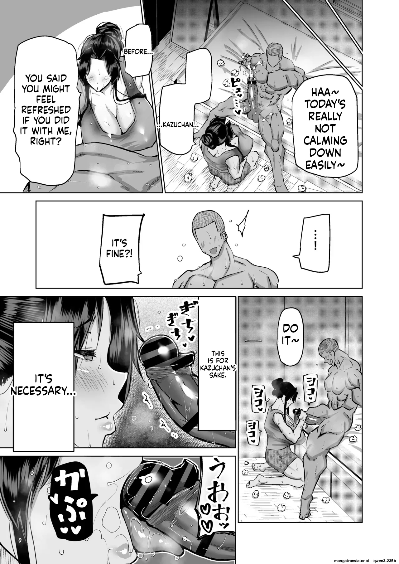 Won't You Jerk Off My Son's Cock? ~a Mother Whose Masturbation-monkey Son's Sexual Needs Became Way Too Much Trouble Asks Her Mom Friend For Handjob Advice~ page 12