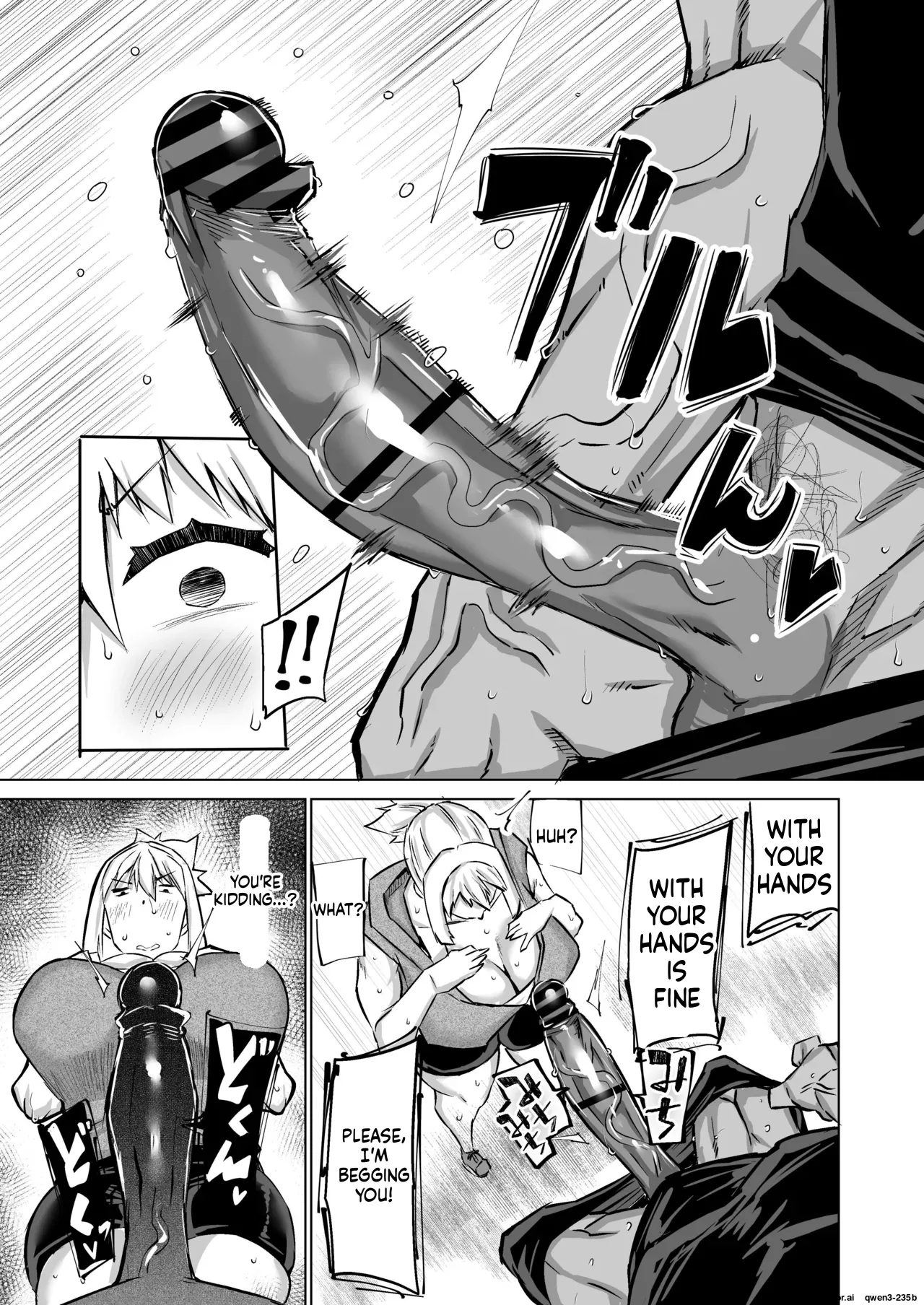 Won't You Jerk Off My Son's Cock? ~a Mother Whose Masturbation-monkey Son's Sexual Needs Became Way Too Much Trouble Asks Her Mom Friend For Handjob Advice~ page 124