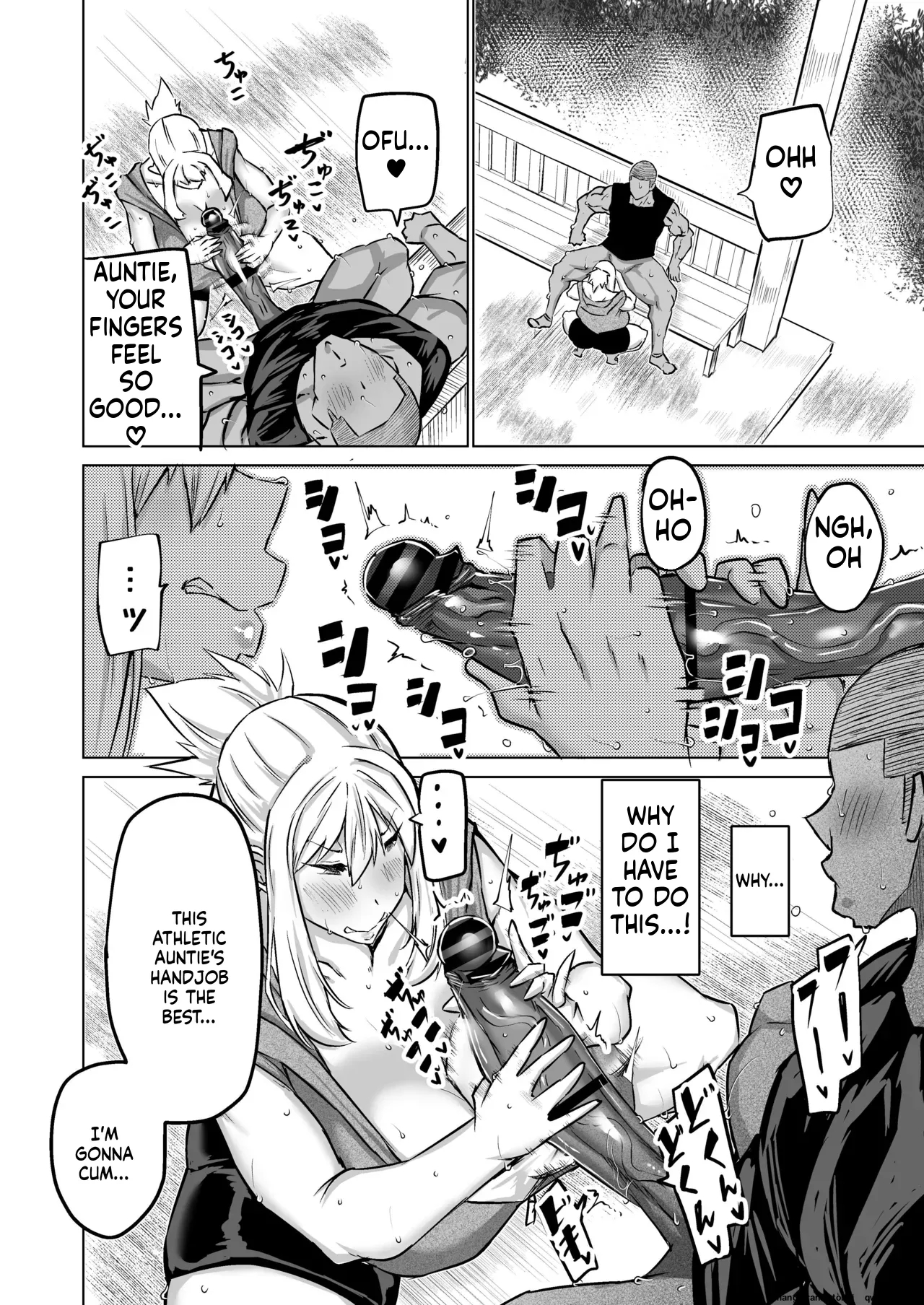 Won't You Jerk Off My Son's Cock? ~a Mother Whose Masturbation-monkey Son's Sexual Needs Became Way Too Much Trouble Asks Her Mom Friend For Handjob Advice~ page 125