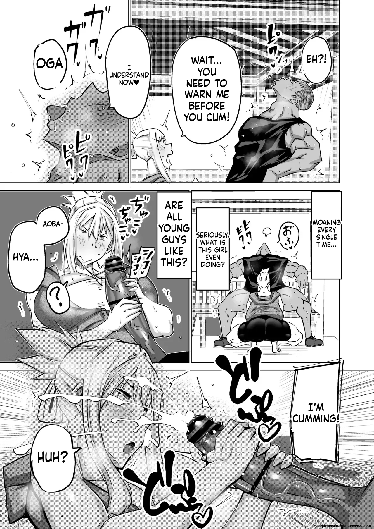 Won't You Jerk Off My Son's Cock? ~a Mother Whose Masturbation-monkey Son's Sexual Needs Became Way Too Much Trouble Asks Her Mom Friend For Handjob Advice~ page 126