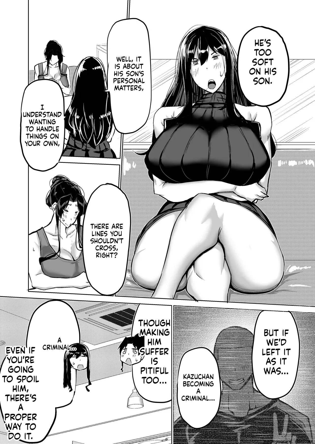 Won't You Jerk Off My Son's Cock? ~a Mother Whose Masturbation-monkey Son's Sexual Needs Became Way Too Much Trouble Asks Her Mom Friend For Handjob Advice~ page 167