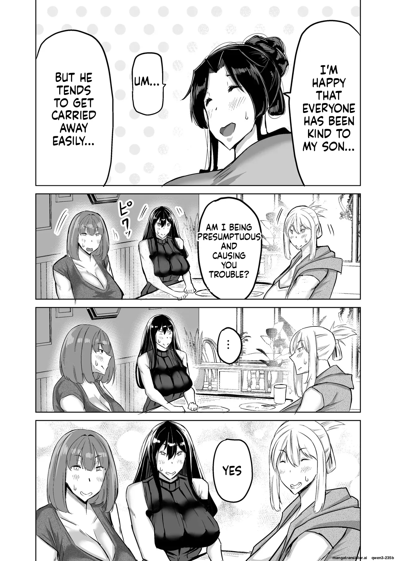 Won't You Jerk Off My Son's Cock? ~a Mother Whose Masturbation-monkey Son's Sexual Needs Became Way Too Much Trouble Asks Her Mom Friend For Handjob Advice~ page 194