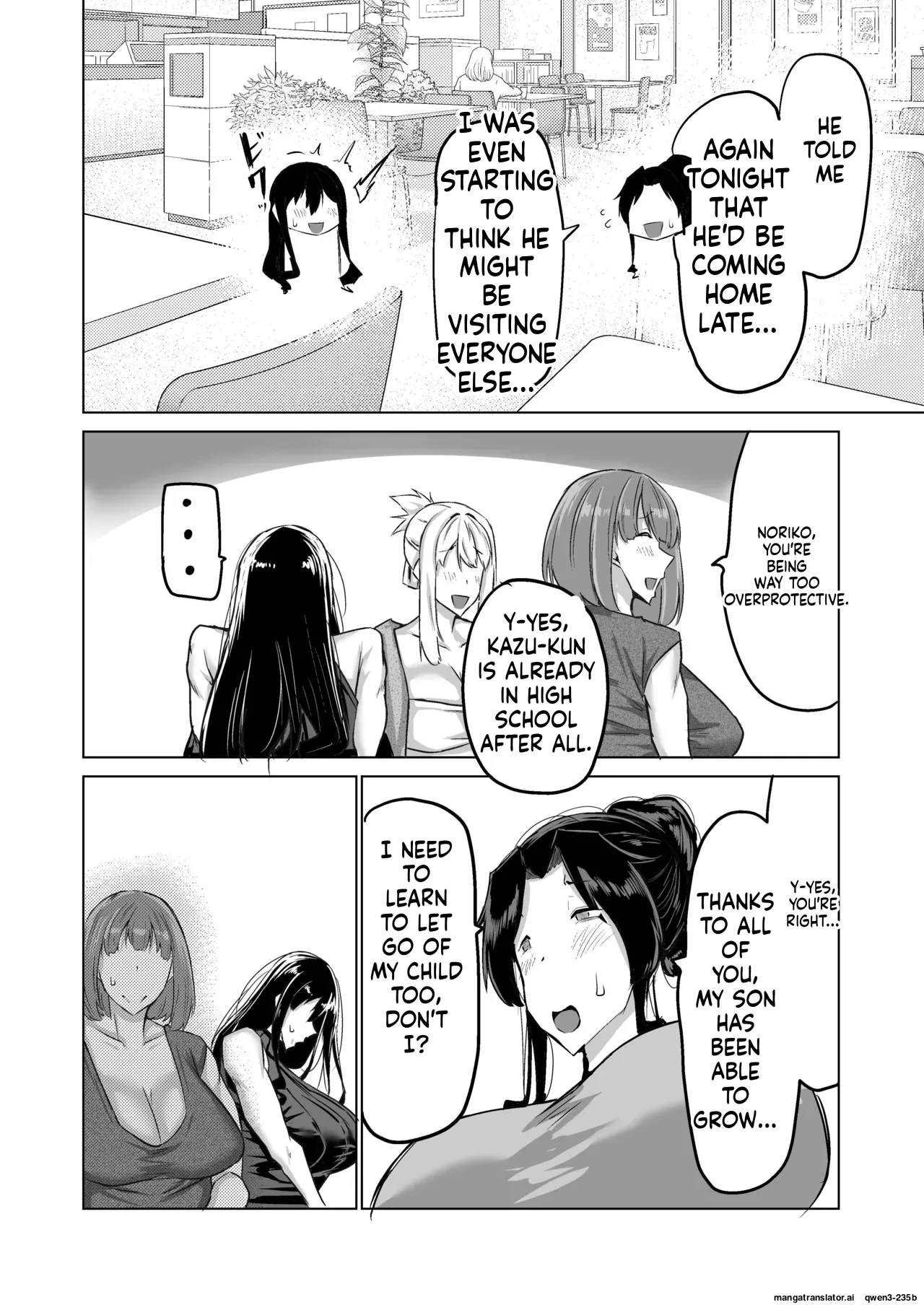 Won't You Jerk Off My Son's Cock? ~a Mother Whose Masturbation-monkey Son's Sexual Needs Became Way Too Much Trouble Asks Her Mom Friend For Handjob Advice~ page 195