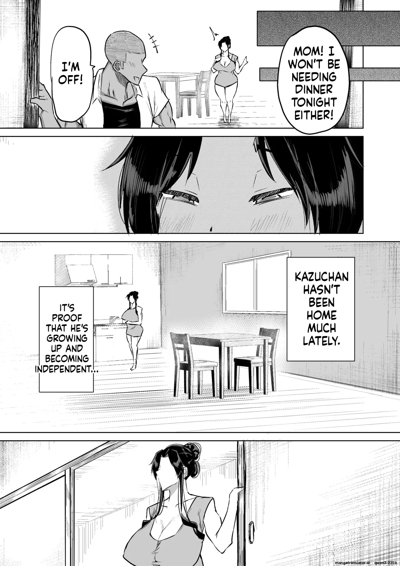 Won't You Jerk Off My Son's Cock? ~a Mother Whose Masturbation-monkey Son's Sexual Needs Became Way Too Much Trouble Asks Her Mom Friend For Handjob Advice~ page 208