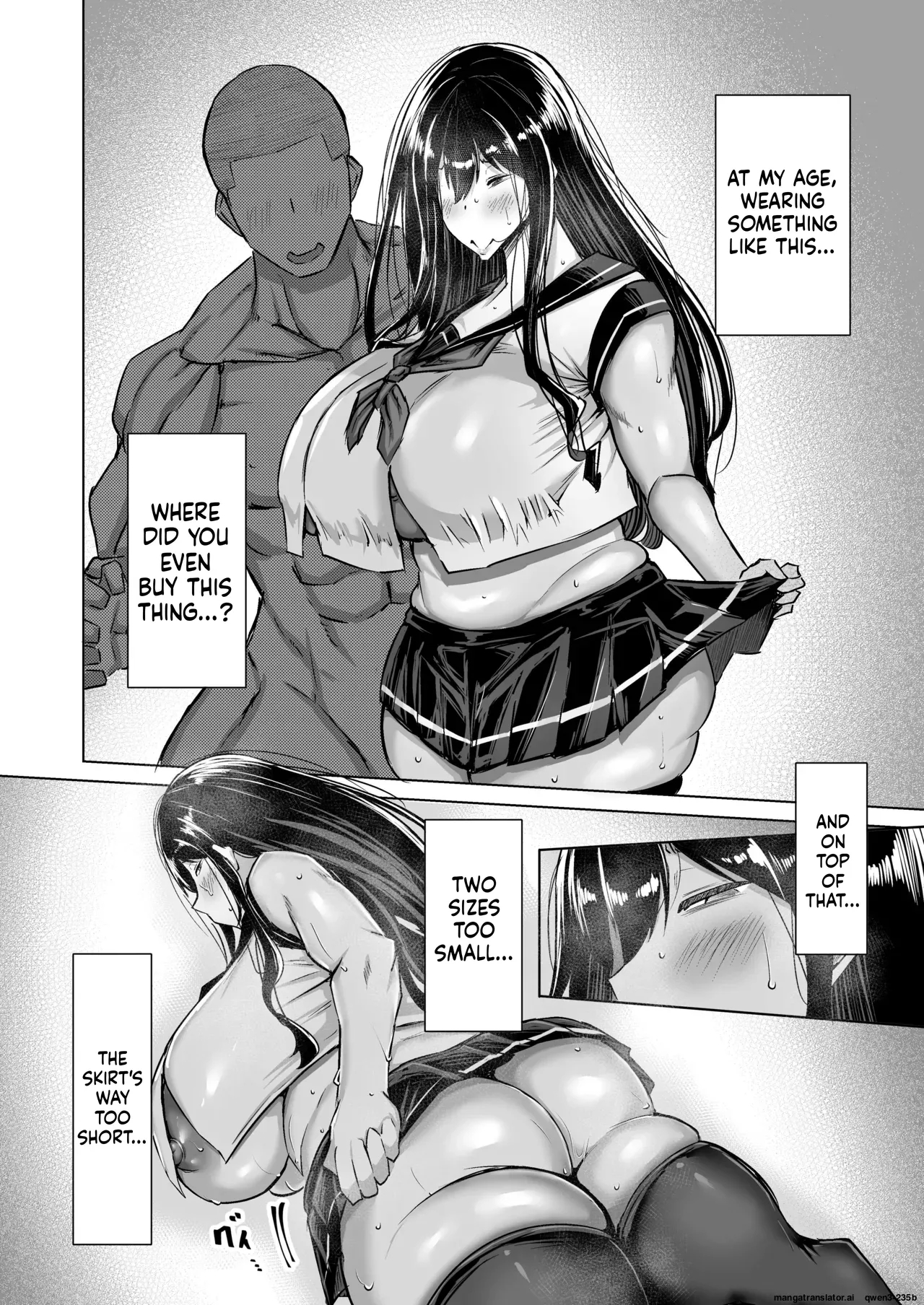 Won't You Jerk Off My Son's Cock? ~a Mother Whose Masturbation-monkey Son's Sexual Needs Became Way Too Much Trouble Asks Her Mom Friend For Handjob Advice~ page 211