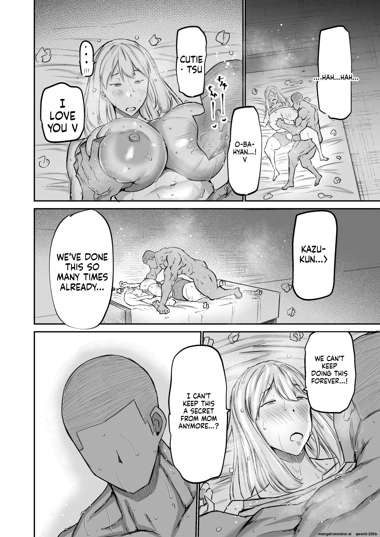 Won't You Jerk Off My Son's Cock? ~a Mother Whose Masturbation-monkey Son's Sexual Needs Became Way Too Much Trouble Asks Her Mom Friend For Handjob Advice~ page 225