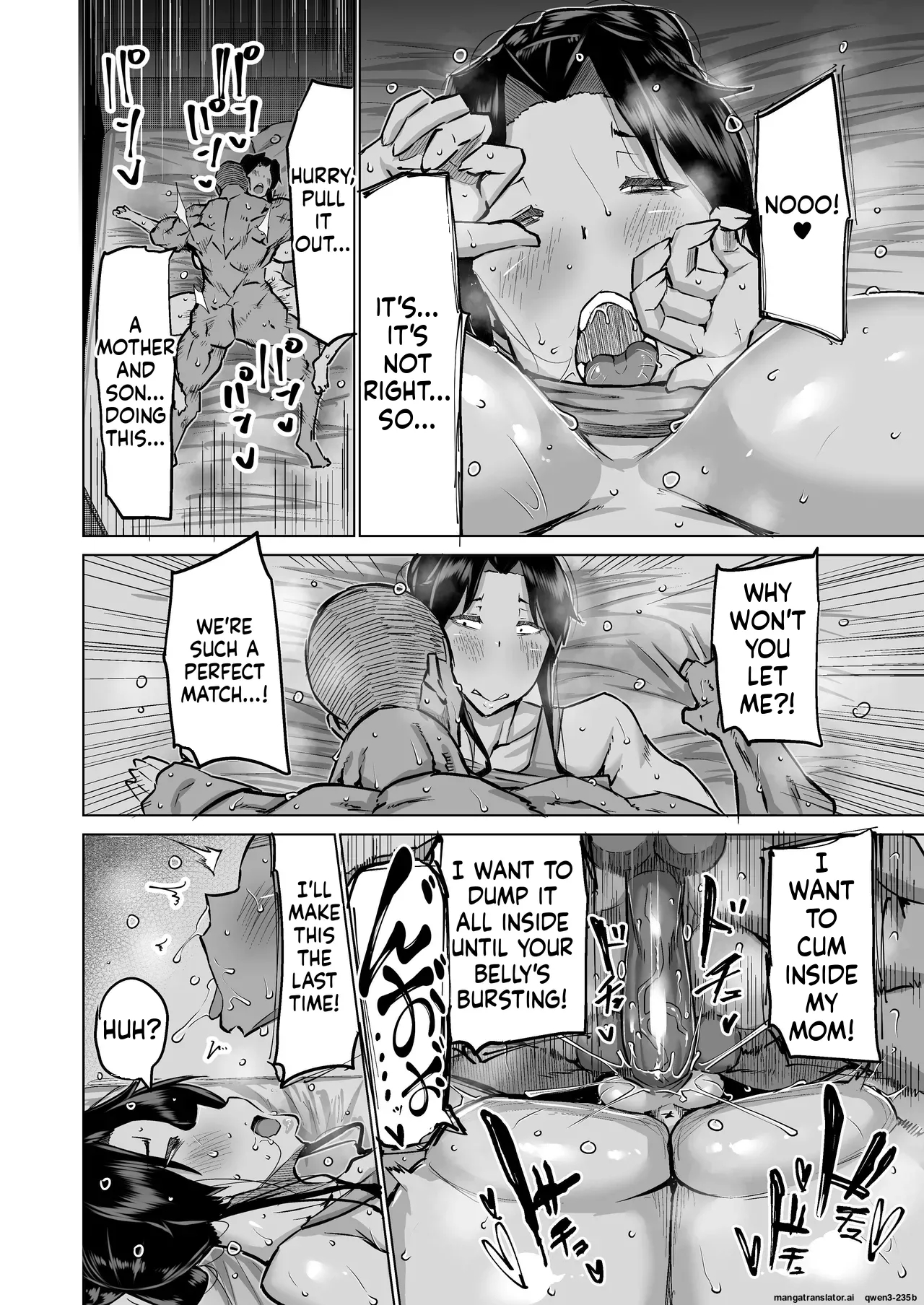 Won't You Jerk Off My Son's Cock? ~a Mother Whose Masturbation-monkey Son's Sexual Needs Became Way Too Much Trouble Asks Her Mom Friend For Handjob Advice~ page 23
