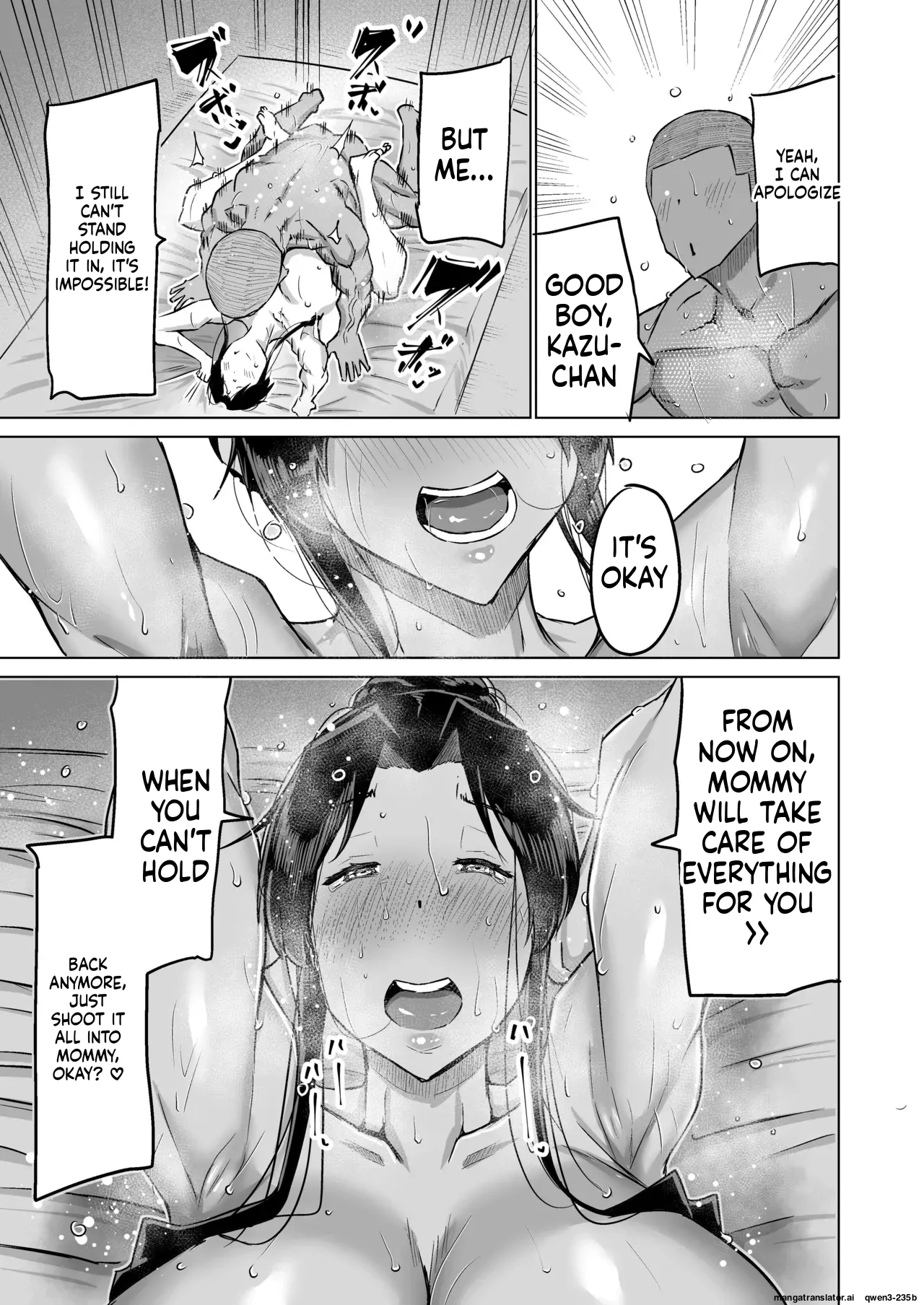 Won't You Jerk Off My Son's Cock? ~a Mother Whose Masturbation-monkey Son's Sexual Needs Became Way Too Much Trouble Asks Her Mom Friend For Handjob Advice~ page 232