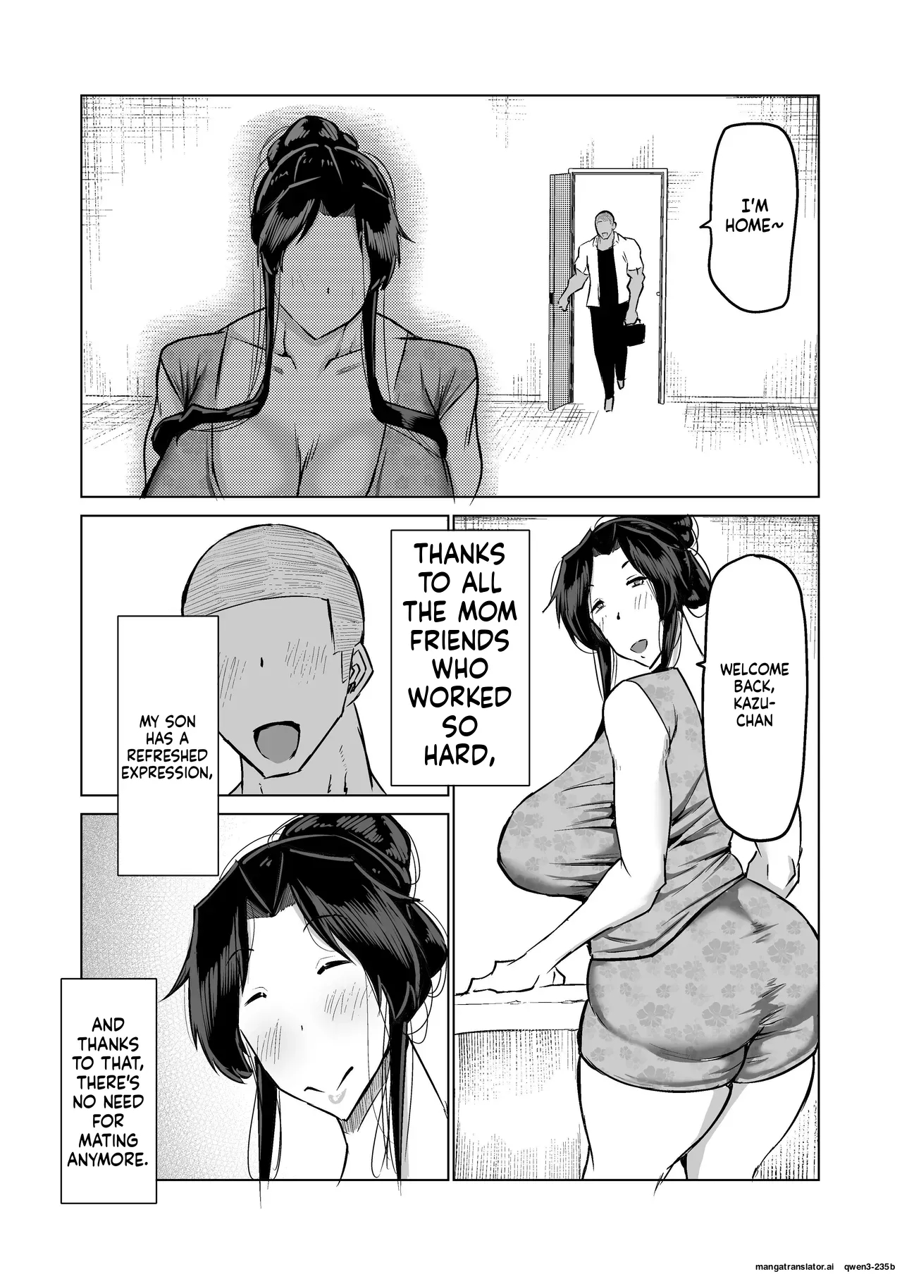 Won't You Jerk Off My Son's Cock? ~a Mother Whose Masturbation-monkey Son's Sexual Needs Became Way Too Much Trouble Asks Her Mom Friend For Handjob Advice~ page 295