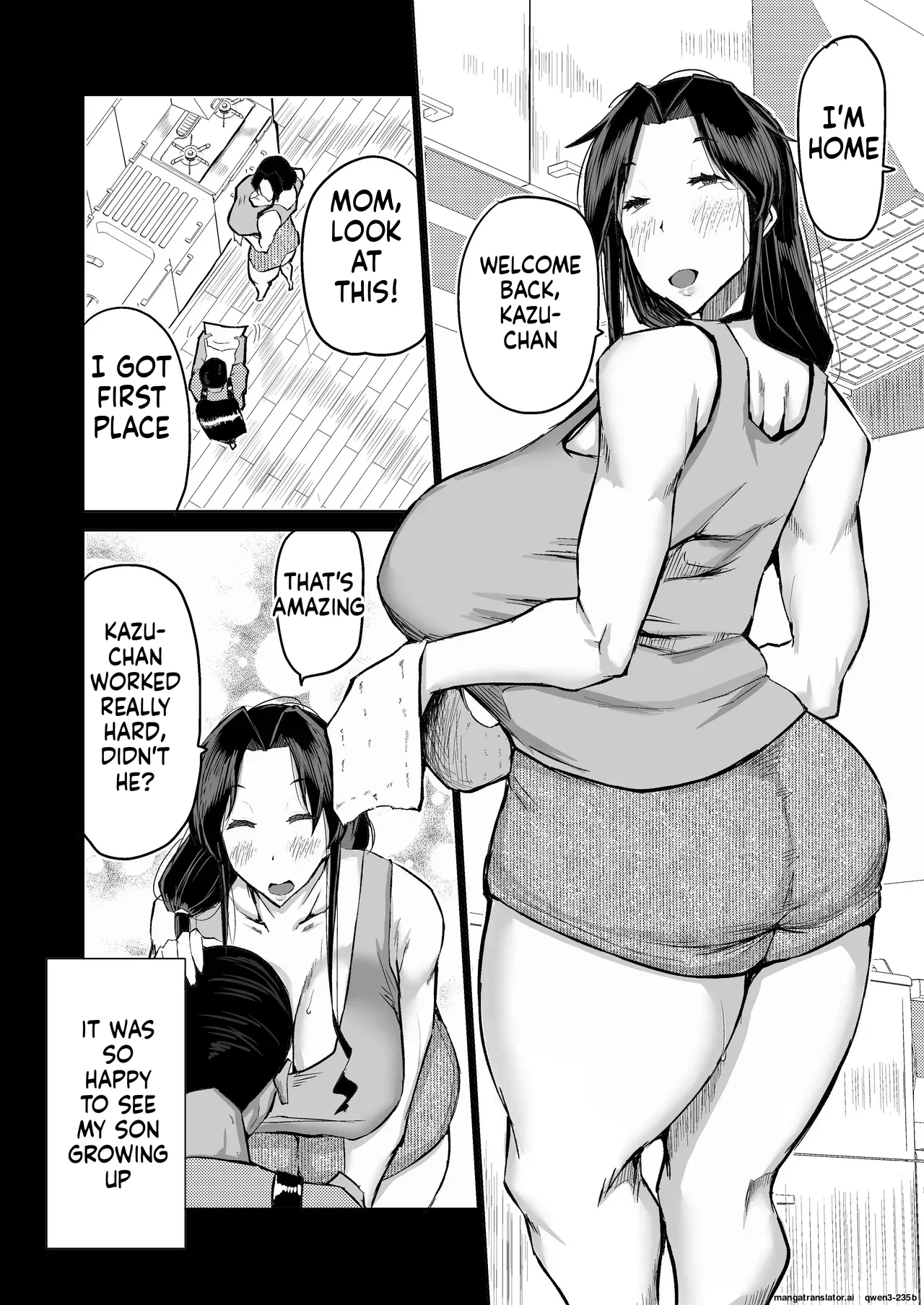 Won't You Jerk Off My Son's Cock? ~a Mother Whose Masturbation-monkey Son's Sexual Needs Became Way Too Much Trouble Asks Her Mom Friend For Handjob Advice~ page 3