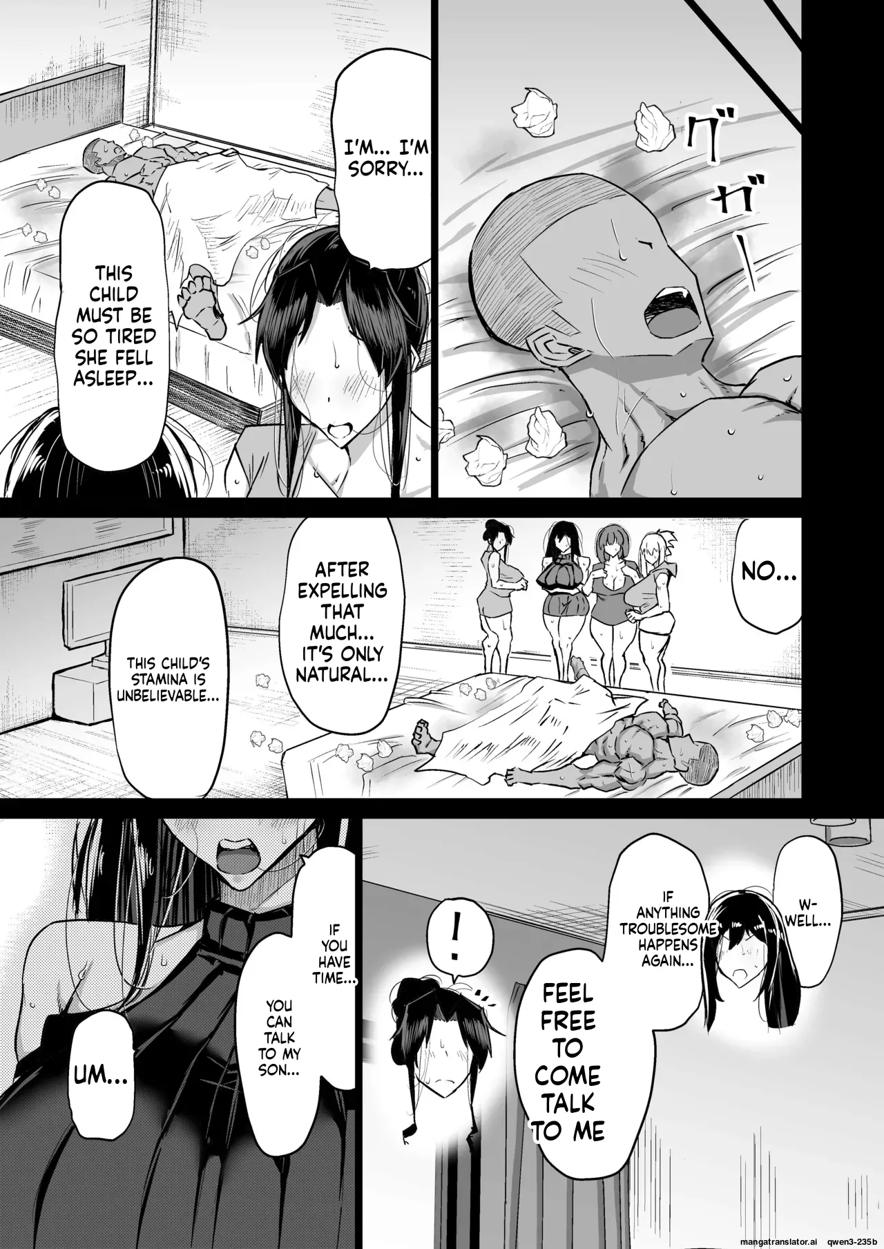 Won't You Jerk Off My Son's Cock? ~a Mother Whose Masturbation-monkey Son's Sexual Needs Became Way Too Much Trouble Asks Her Mom Friend For Handjob Advice~ page 300