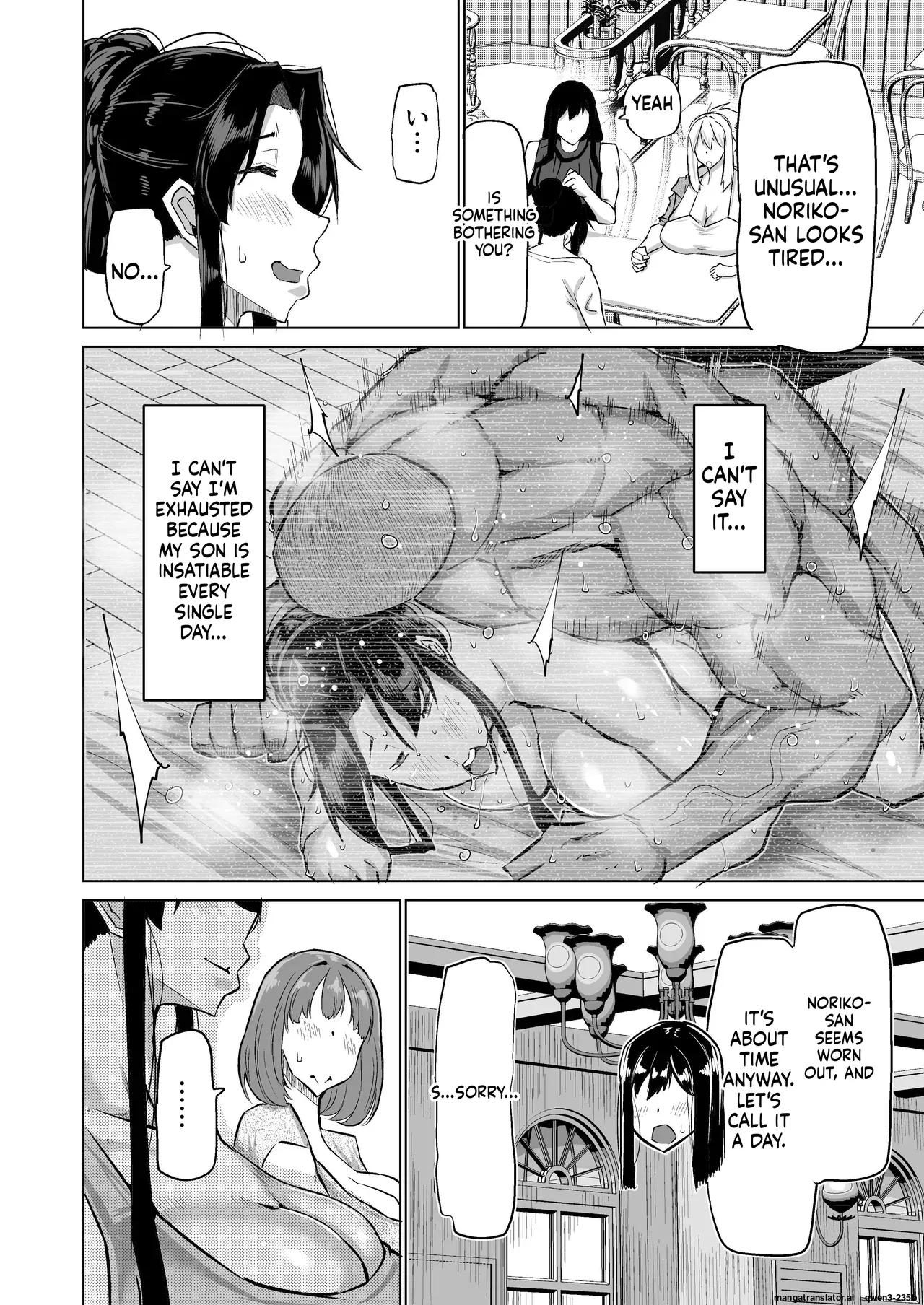 Won't You Jerk Off My Son's Cock? ~a Mother Whose Masturbation-monkey Son's Sexual Needs Became Way Too Much Trouble Asks Her Mom Friend For Handjob Advice~ page 35