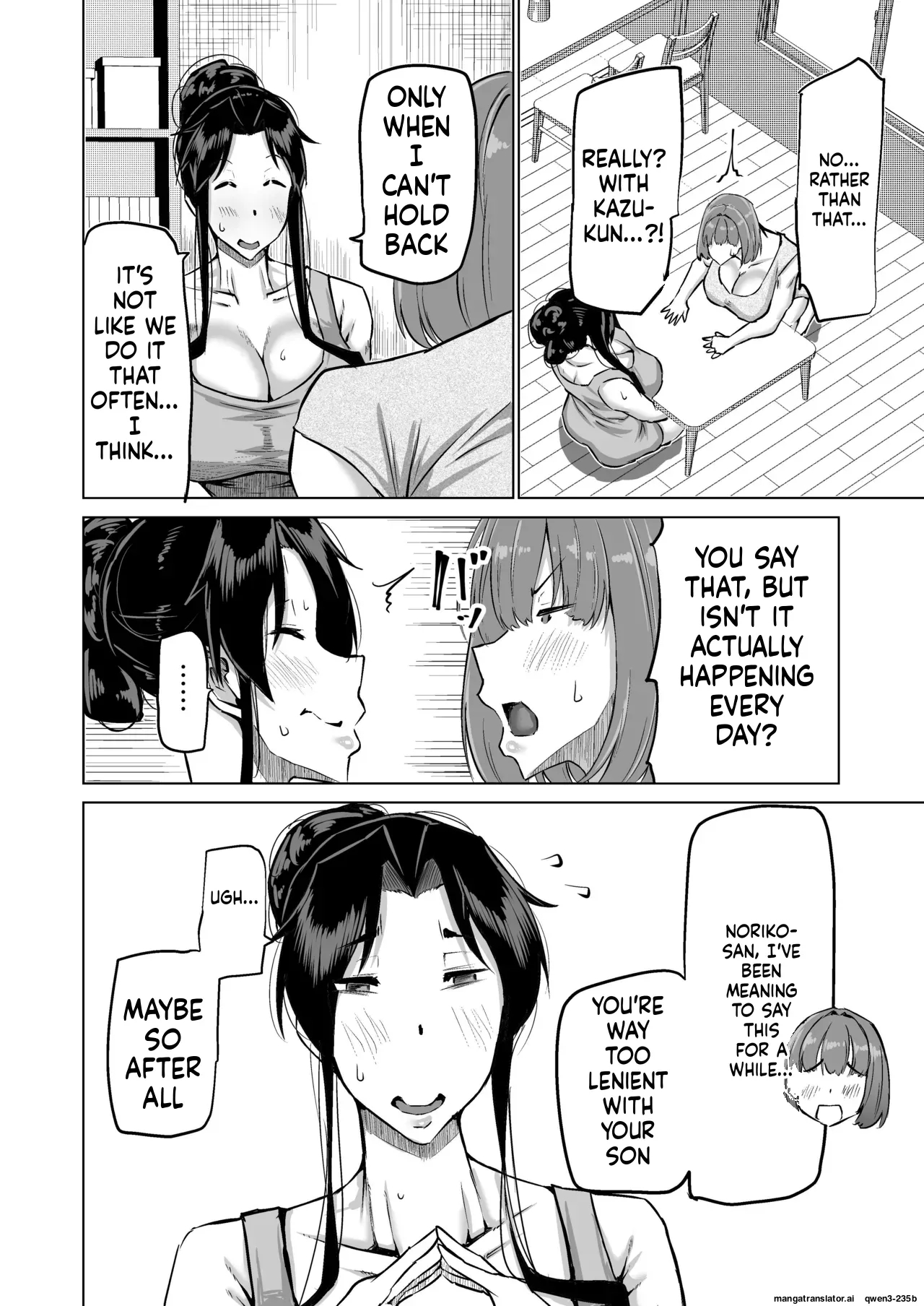 Won't You Jerk Off My Son's Cock? ~a Mother Whose Masturbation-monkey Son's Sexual Needs Became Way Too Much Trouble Asks Her Mom Friend For Handjob Advice~ page 43