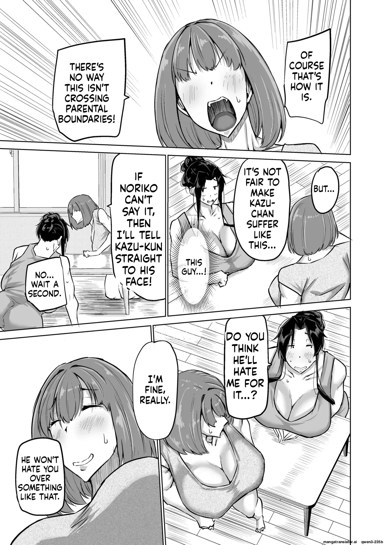Won't You Jerk Off My Son's Cock? ~a Mother Whose Masturbation-monkey Son's Sexual Needs Became Way Too Much Trouble Asks Her Mom Friend For Handjob Advice~ page 44