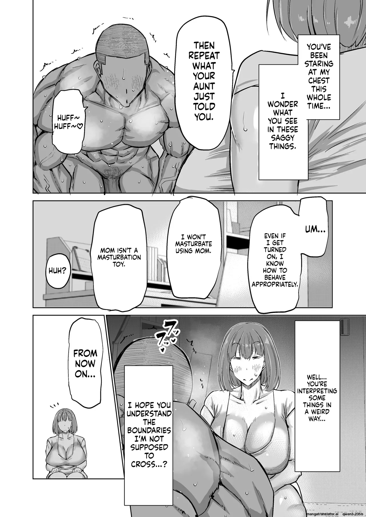 Won't You Jerk Off My Son's Cock? ~a Mother Whose Masturbation-monkey Son's Sexual Needs Became Way Too Much Trouble Asks Her Mom Friend For Handjob Advice~ page 51