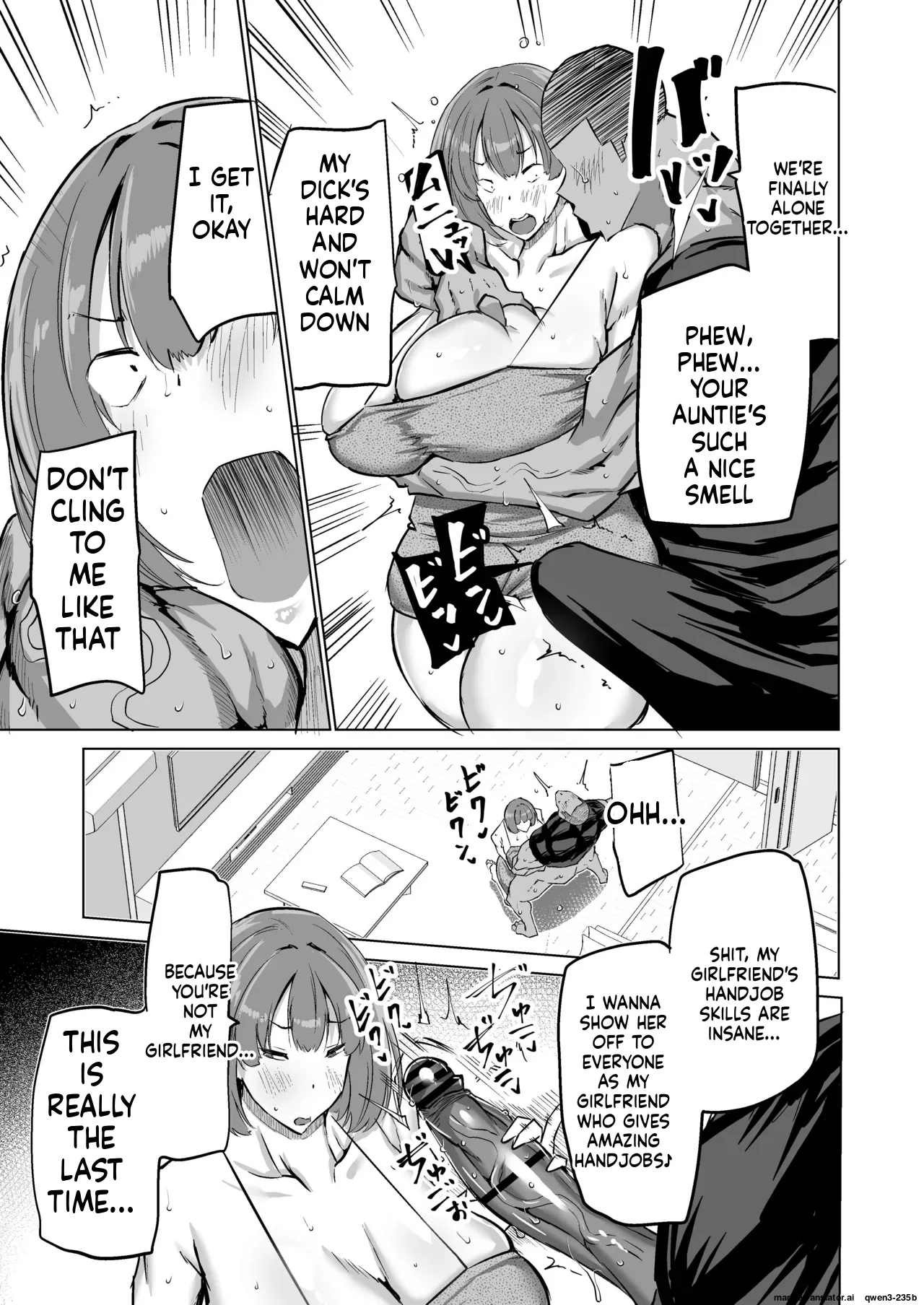 Won't You Jerk Off My Son's Cock? ~a Mother Whose Masturbation-monkey Son's Sexual Needs Became Way Too Much Trouble Asks Her Mom Friend For Handjob Advice~ page 72