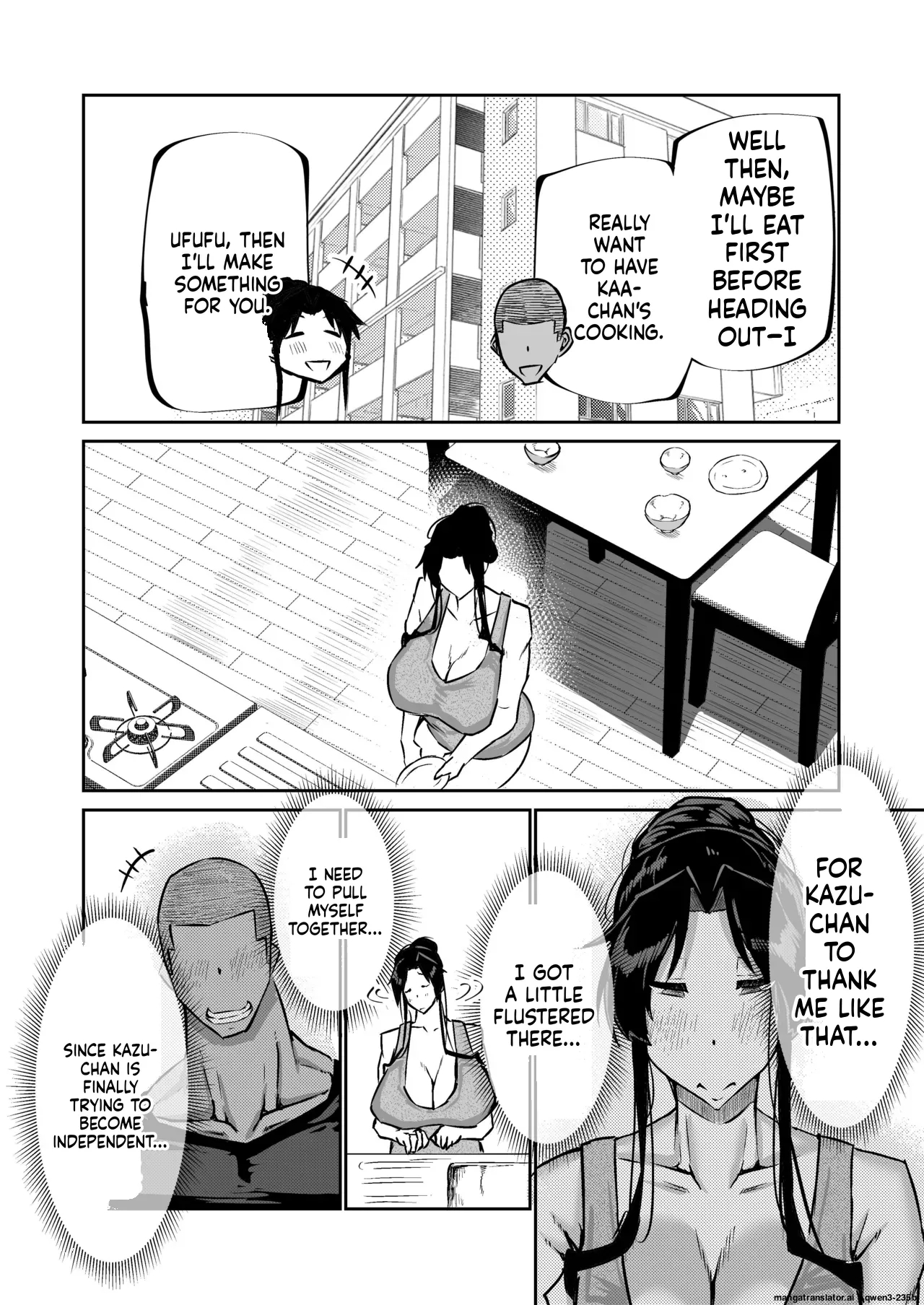Won't You Jerk Off My Son's Cock? ~a Mother Whose Masturbation-monkey Son's Sexual Needs Became Way Too Much Trouble Asks Her Mom Friend For Handjob Advice~ page 91