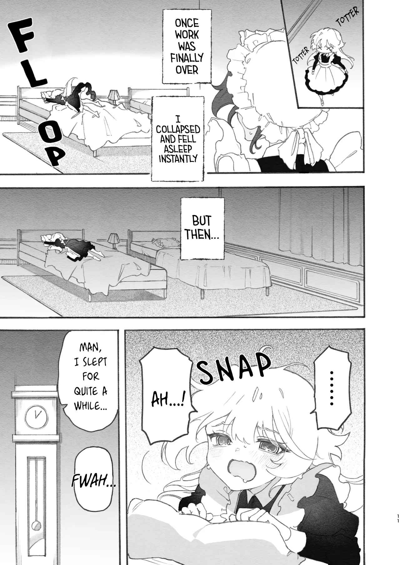 Yuri Service: The Seductive Master And Lewd Maid page 11