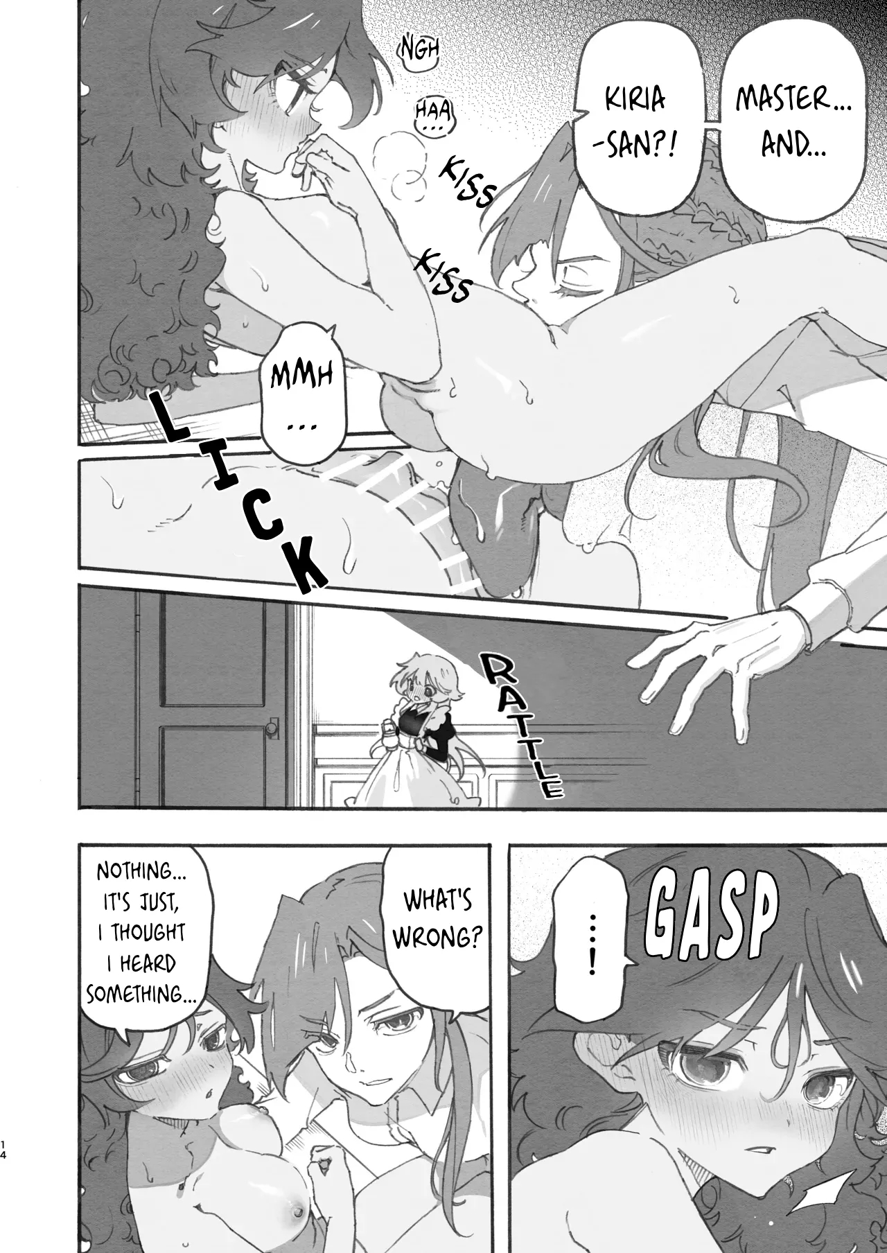 Yuri Service: The Seductive Master And Lewd Maid page 14