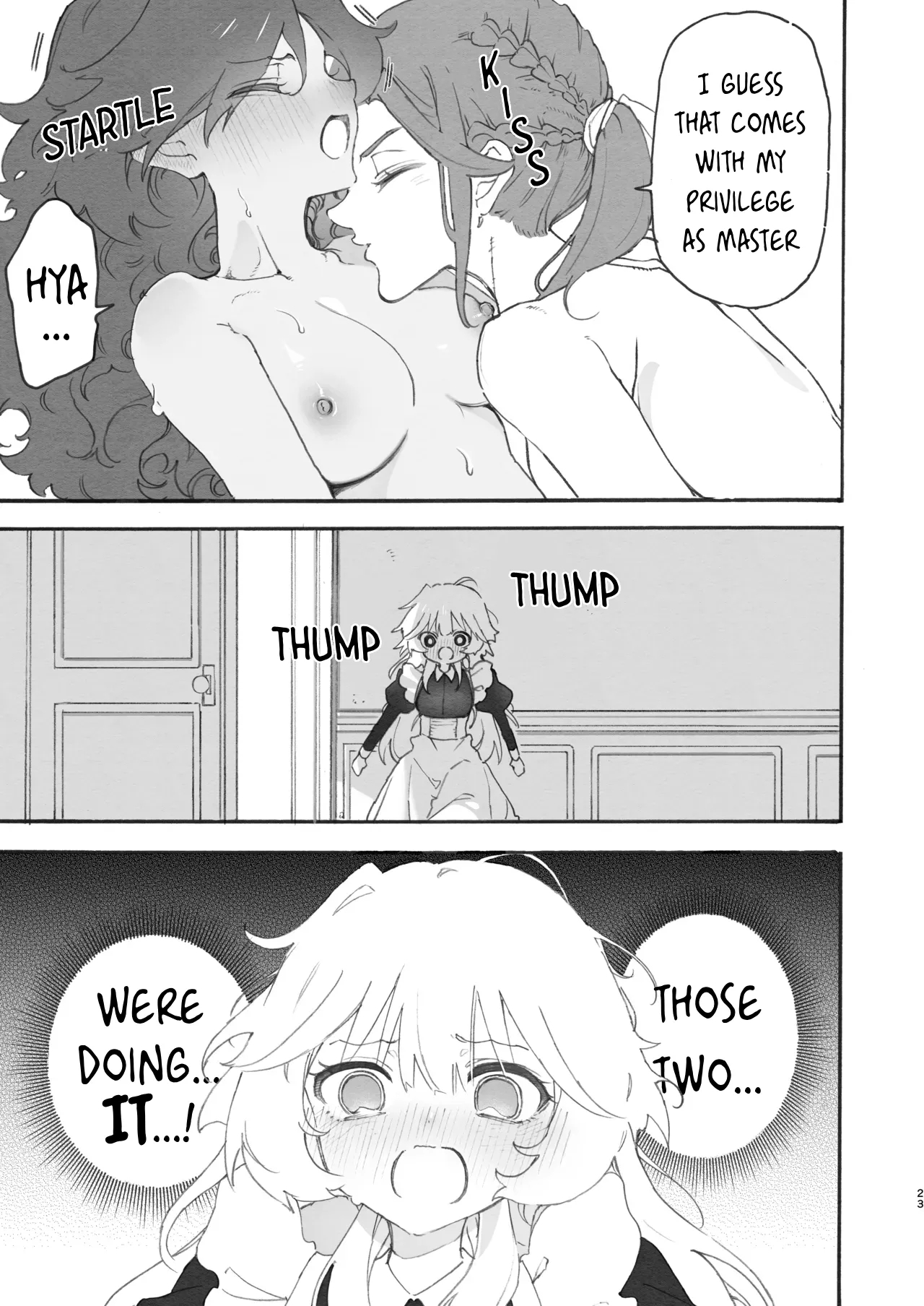 Yuri Service: The Seductive Master And Lewd Maid page 23
