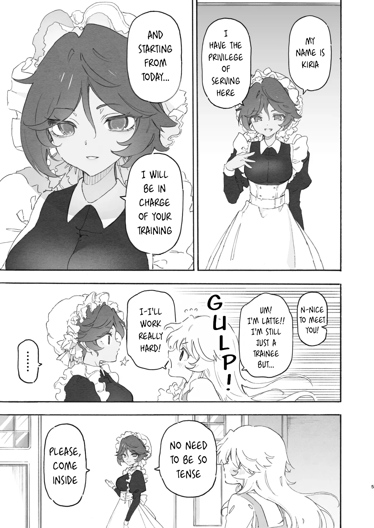 Yuri Service: The Seductive Master And Lewd Maid page 5