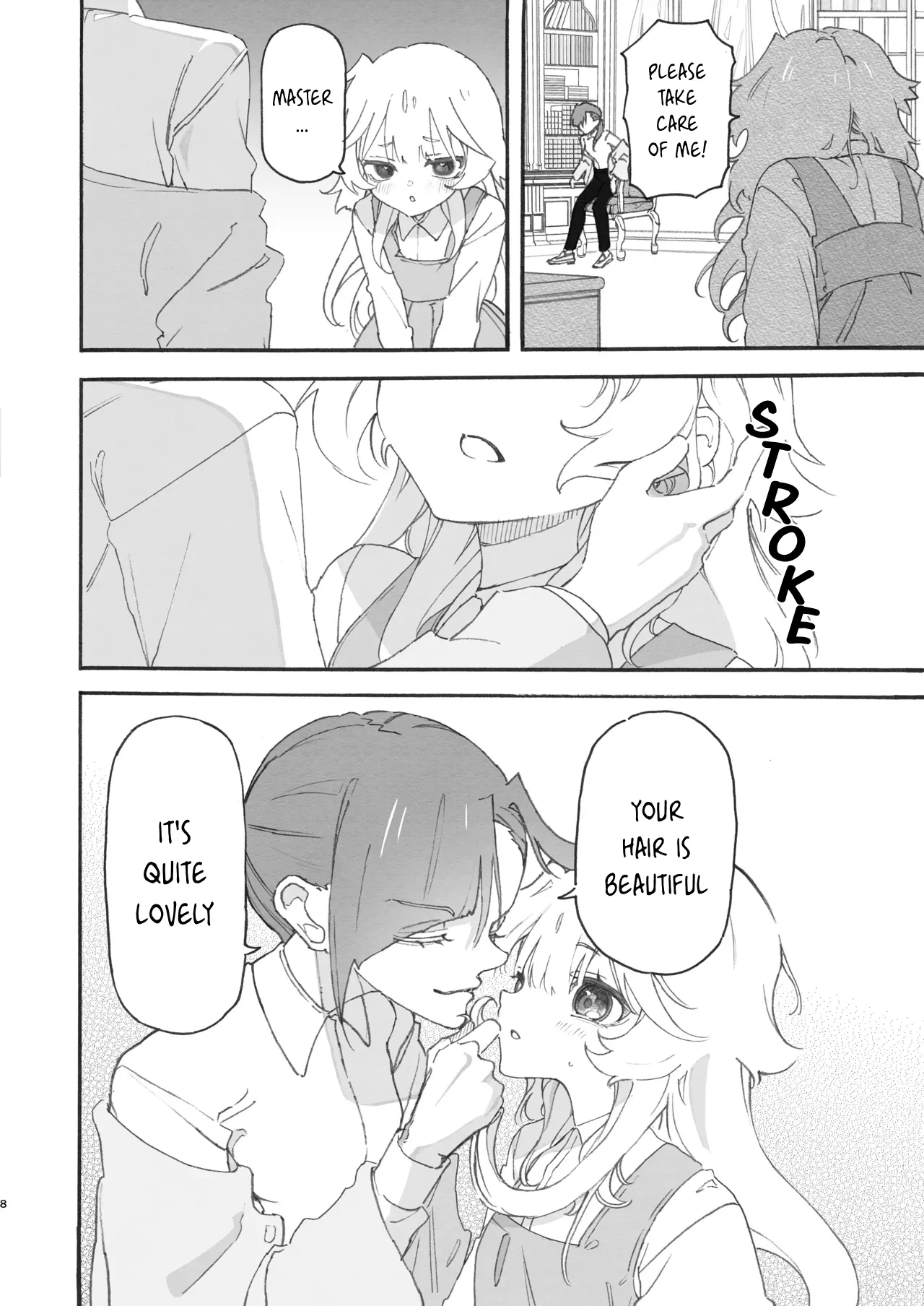 Yuri Service: The Seductive Master And Lewd Maid page 8