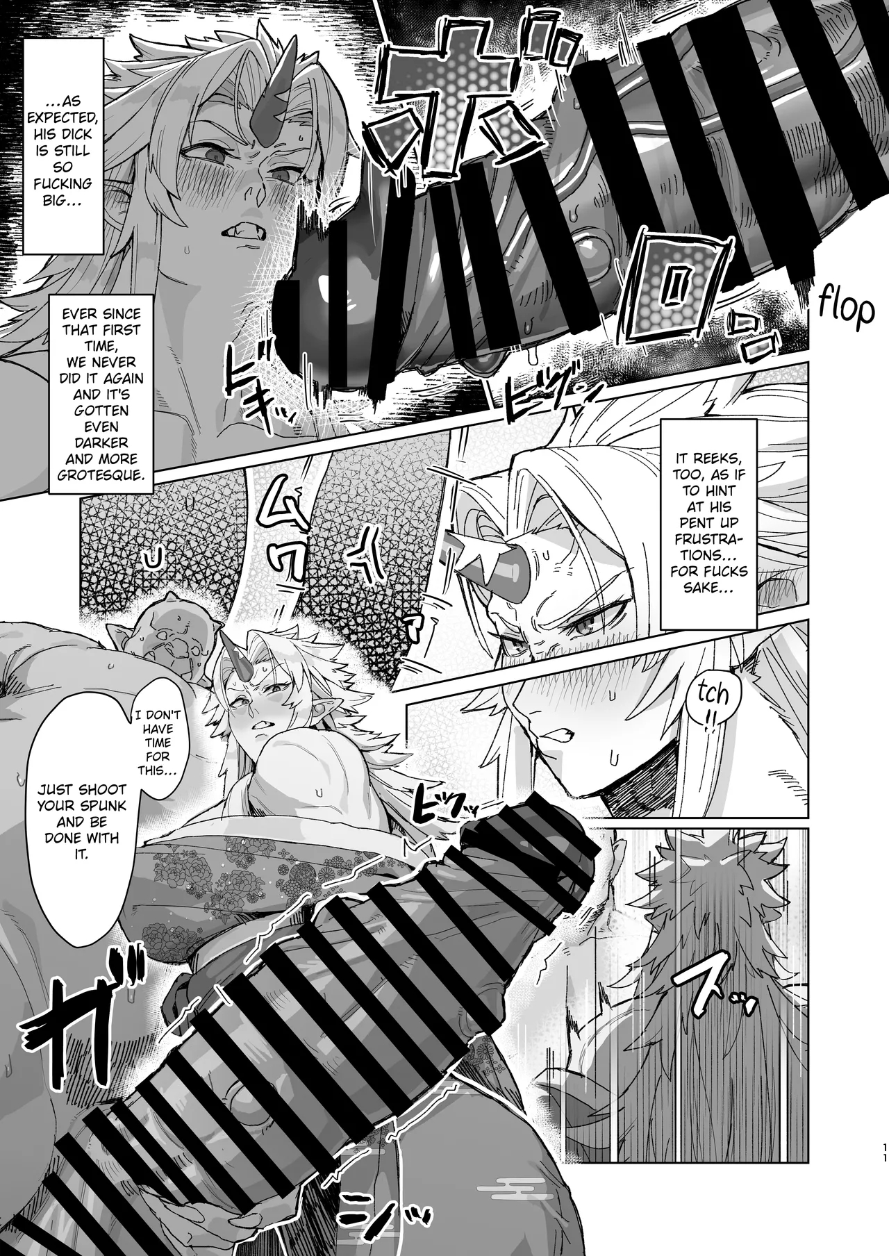 Yuugi Locked In A Grapple With An Orc 2 page 10
