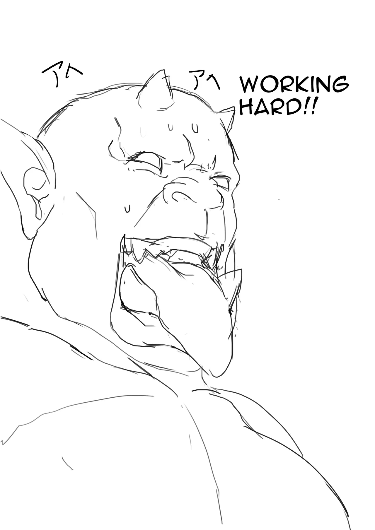 Yuugi Locked In A Grapple With An Orc 2 page 30
