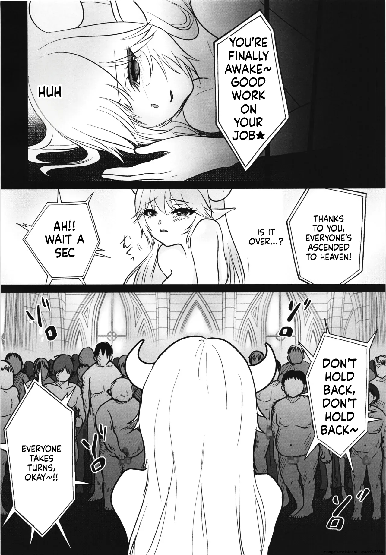 Zangyaku Tenshi No Kairaku Choukyou ~mazoku No Hime Shokushu Seirei Mesuana Ochi~ page 38