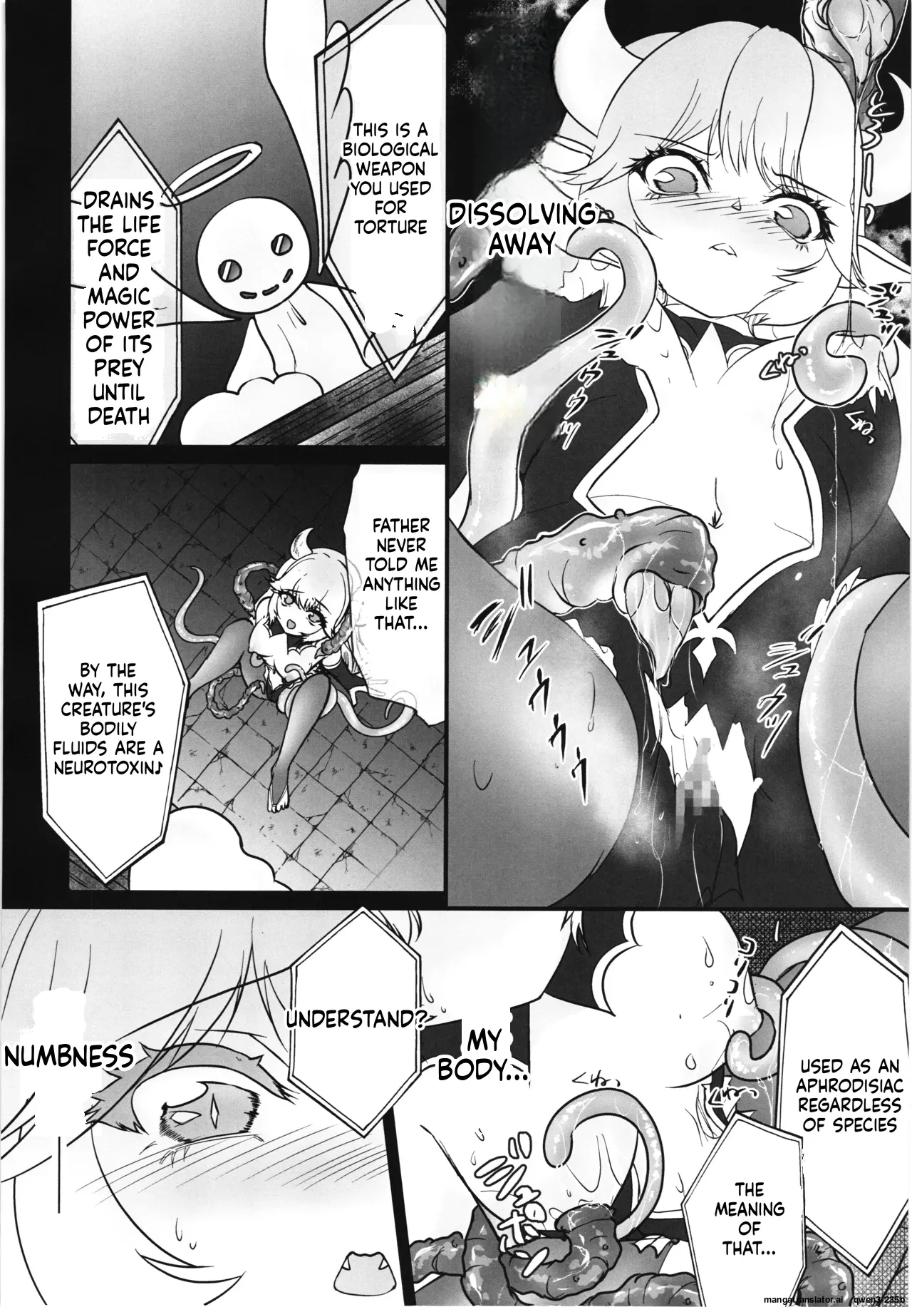 Zangyaku Tenshi No Kairaku Choukyou ~mazoku No Hime Shokushu Seirei Mesuana Ochi~ page 8
