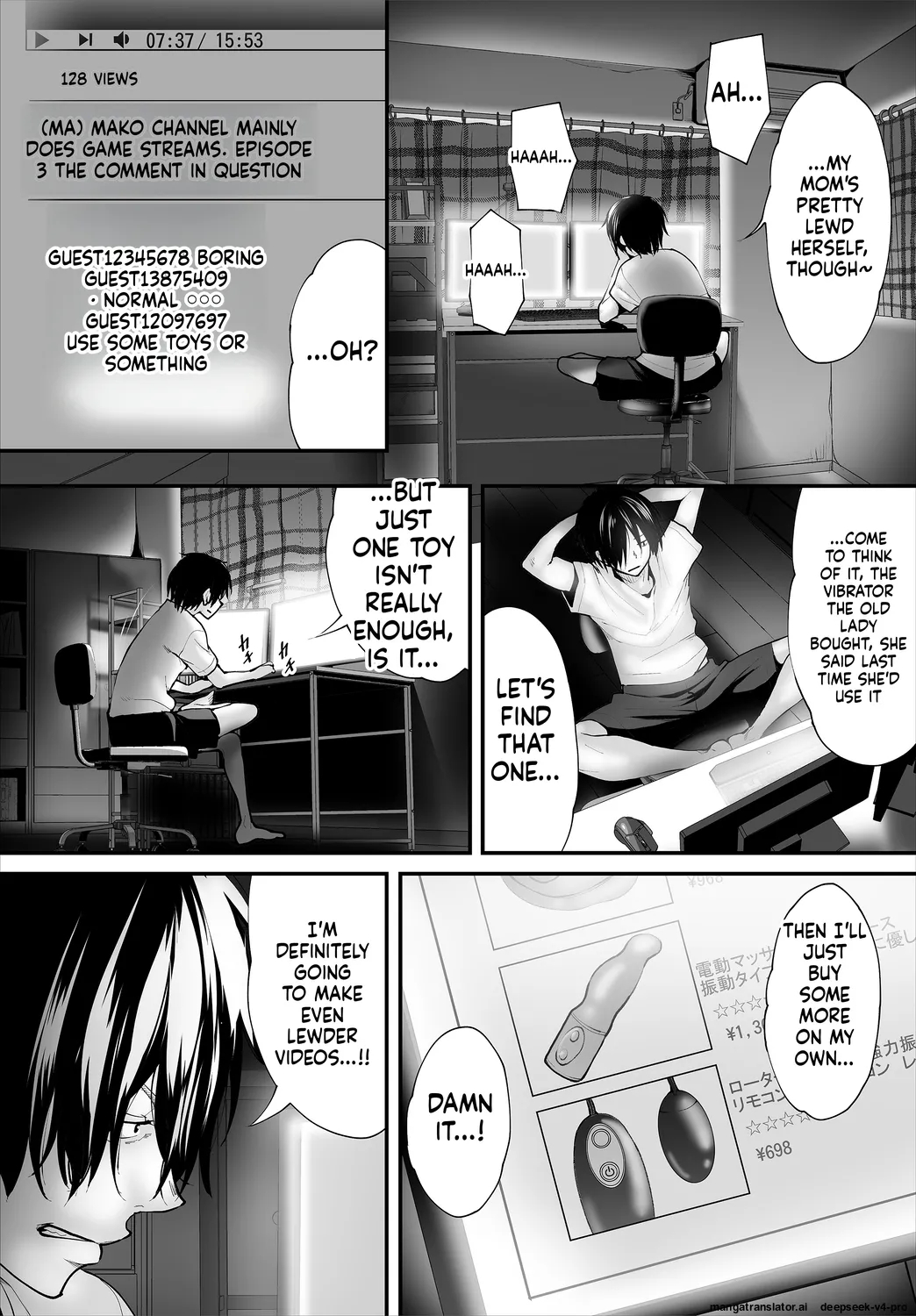 Zessan Haishinchuu Gibo Nikubenki Keikaku! Ch.1-5 page 28