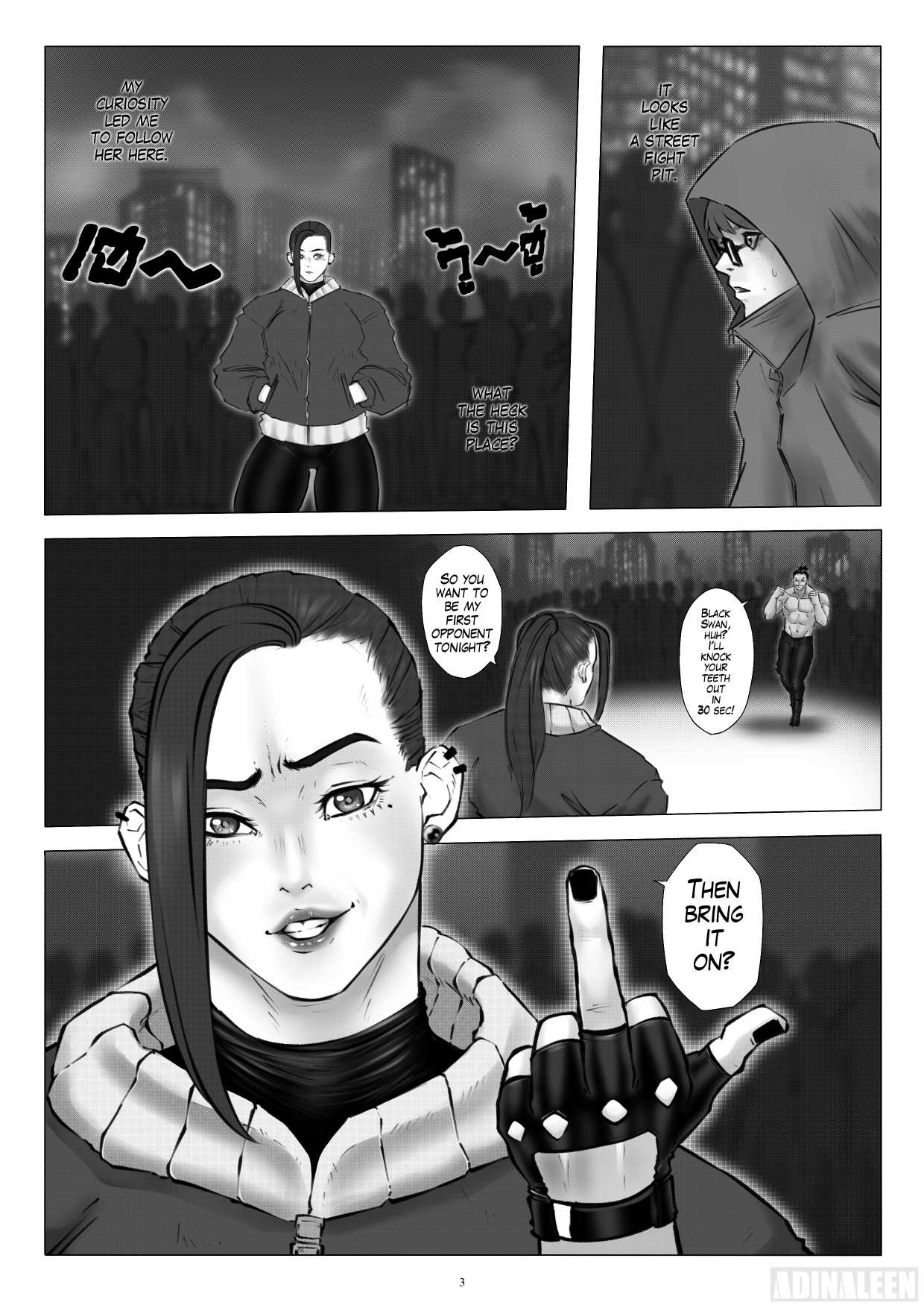 A Beautiful Housewife Who Sneaks Out In The Middle Of The Night To Join An Illegal Underground Fight Club page 5