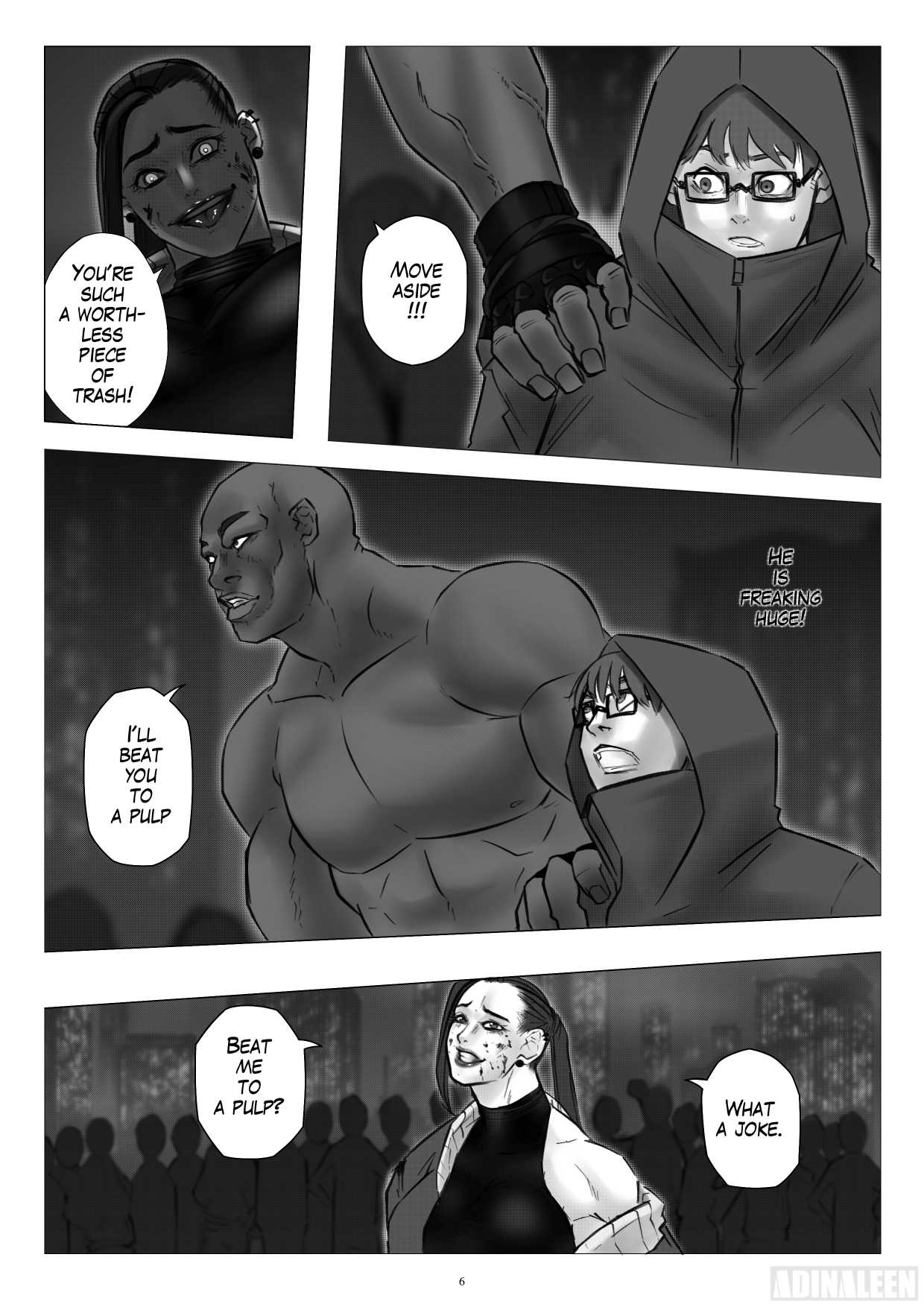 A Beautiful Housewife Who Sneaks Out In The Middle Of The Night To Join An Illegal Underground Fight Club page 8