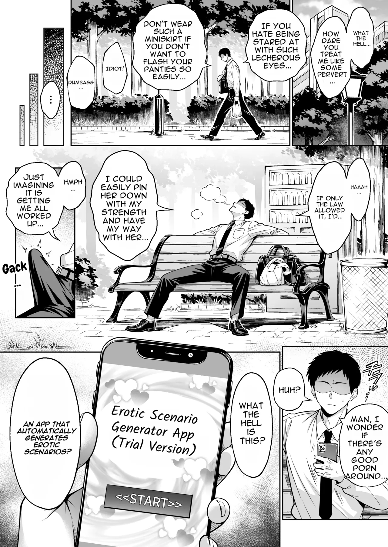 A Fulfilling Life Of Sexy Daydreaming ♡ With An App That Automatically Generates Naughty Scenarios page 3