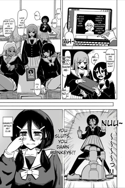 A Futanari Introvert Who Eventually Sets Up A Sex Room And Has Wild Sex With The Class Gals page 1