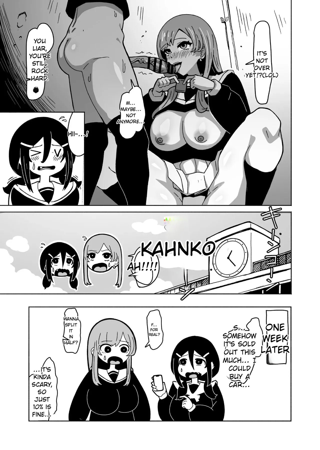 A Futanari Introvert Who Eventually Sets Up A Sex Room And Has Wild Sex With The Class Gals page 25