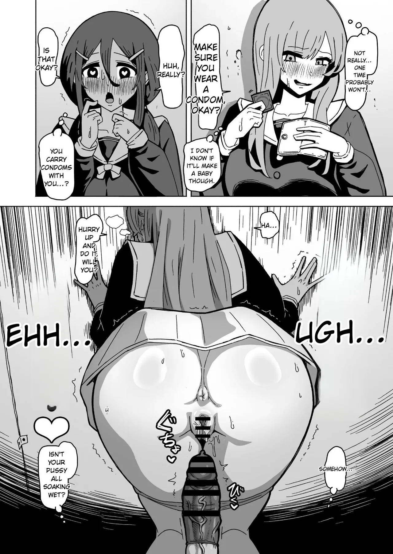 A Futanari Introvert Who Eventually Sets Up A Sex Room And Has Wild Sex With The Class Gals page 8