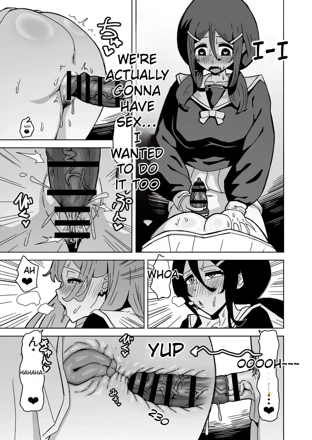 A Futanari Introvert Who Eventually Sets Up A Sex Room And Has Wild Sex With The Class Gals page 9