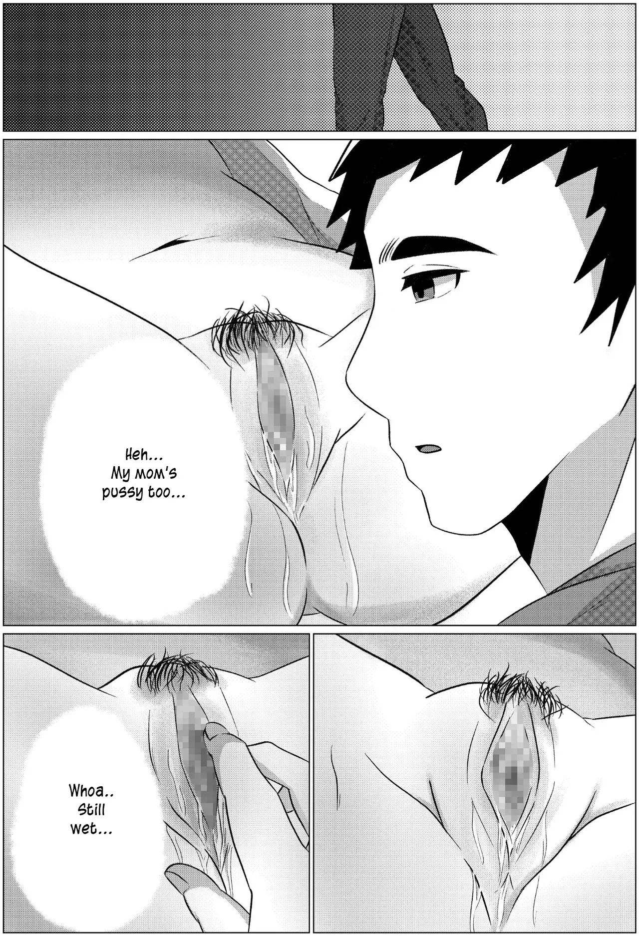 A Late Night Visit Leads To A Mother And Son's Marital Sex Life Together page 11