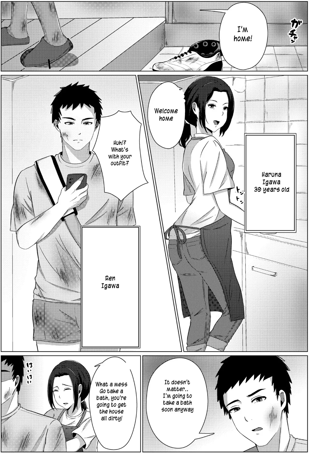 A Late Night Visit Leads To A Mother And Son's Marital Sex Life Together page 3