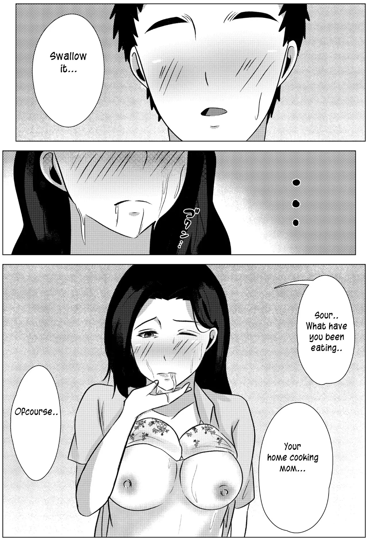 A Late Night Visit Leads To A Mother And Son's Marital Sex Life Together page 35
