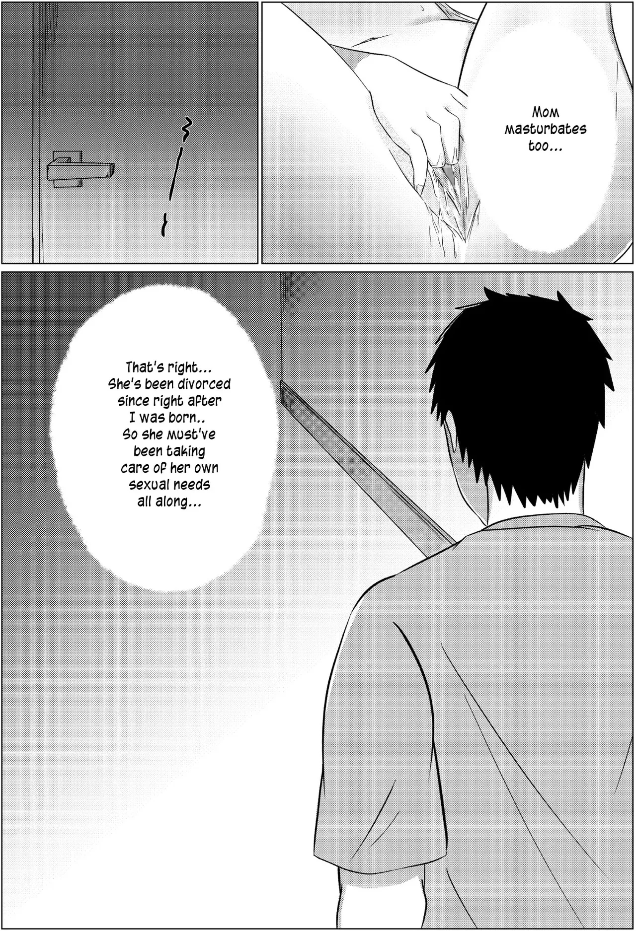 A Late Night Visit Leads To A Mother And Son's Marital Sex Life Together page 7