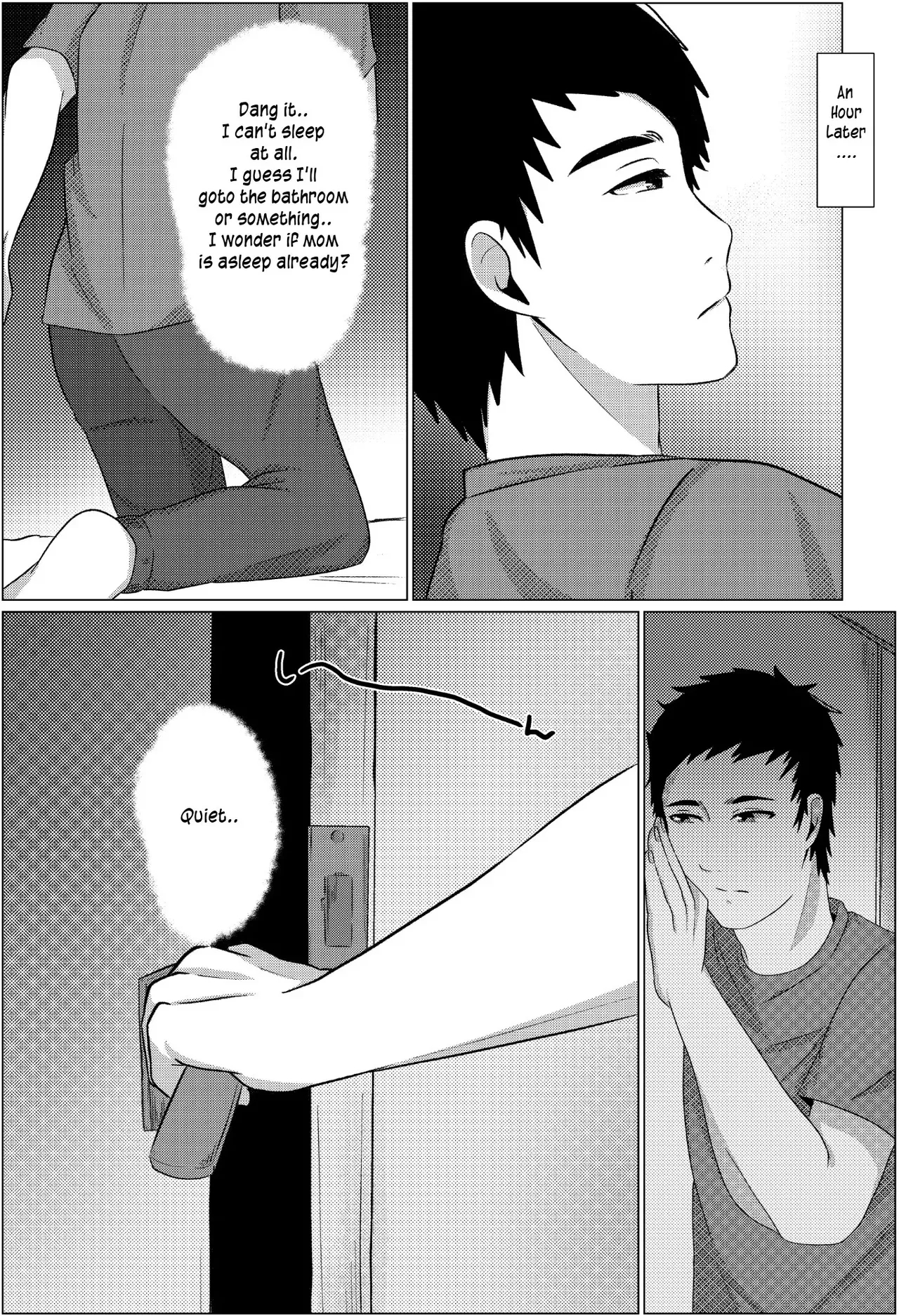 A Late Night Visit Leads To A Mother And Son's Marital Sex Life Together page 9