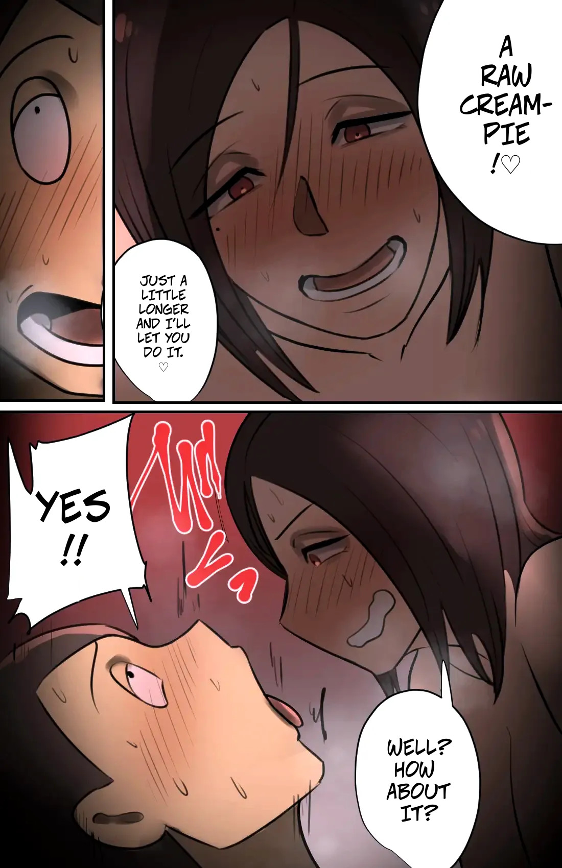 A Saleswoman Interrupted Me While I Was Jerking-off -- Genkan O Aketara Iru Kanyuu Oba-san page 47