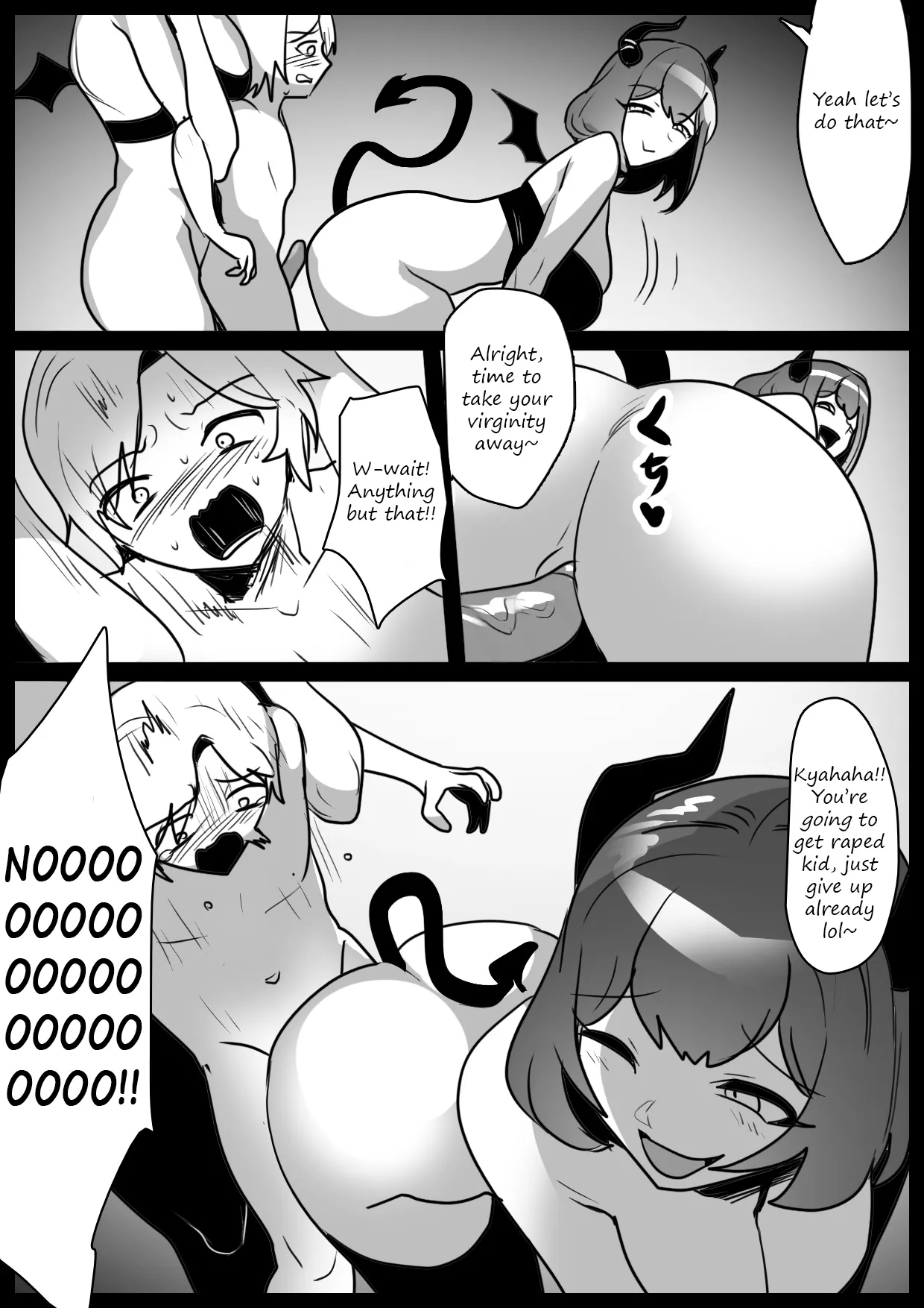 A Story About Evil Succubi Adding Penises To Their Collection page 11