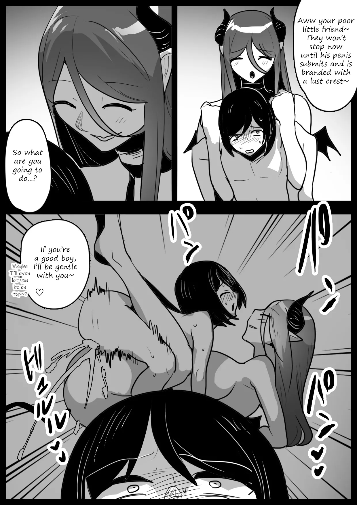 A Story About Evil Succubi Adding Penises To Their Collection page 14
